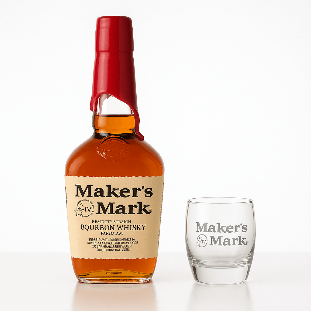 Oplev Ægte Kentucky Bourbon - Maker's Mark med Gratis Glas
