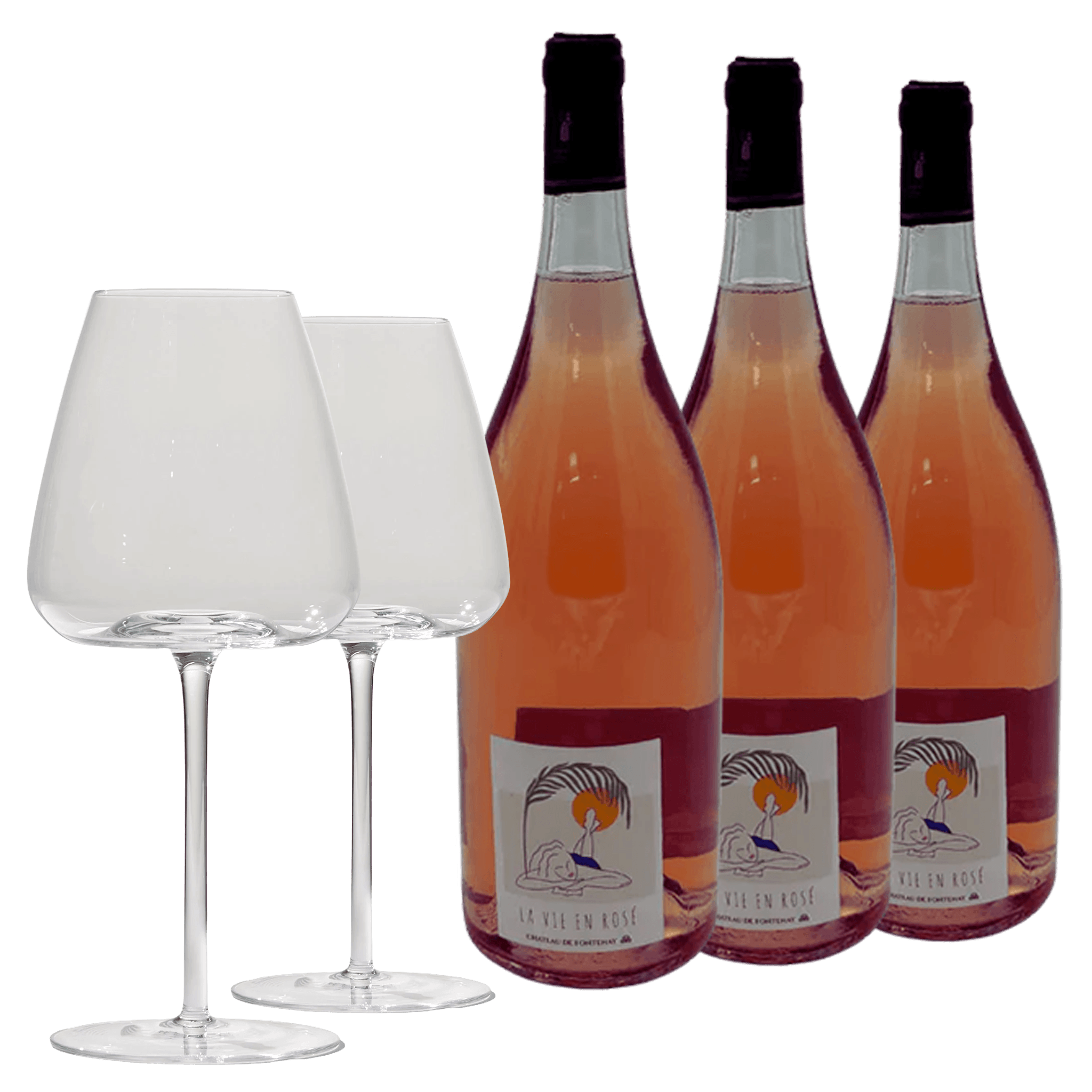 Perfekt Gave til Mors Dag: La Vie en Rosé og Elegante Glas
