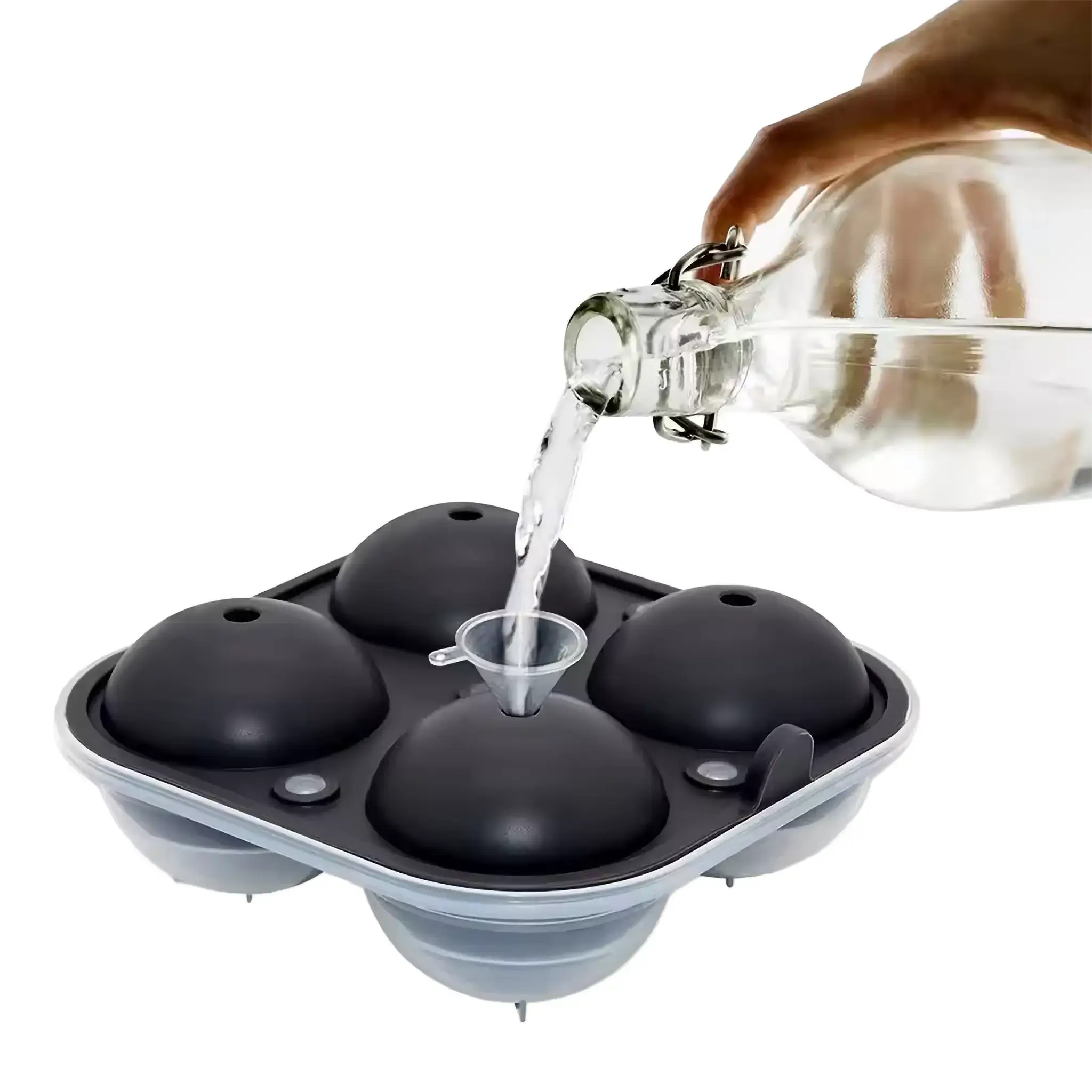Supreme Round ice cubes 4 pcs. Ø6 cm