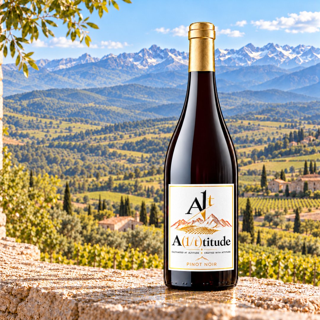 Pinot Noir Altitude wine vin rødvin france budget god pris bestseller