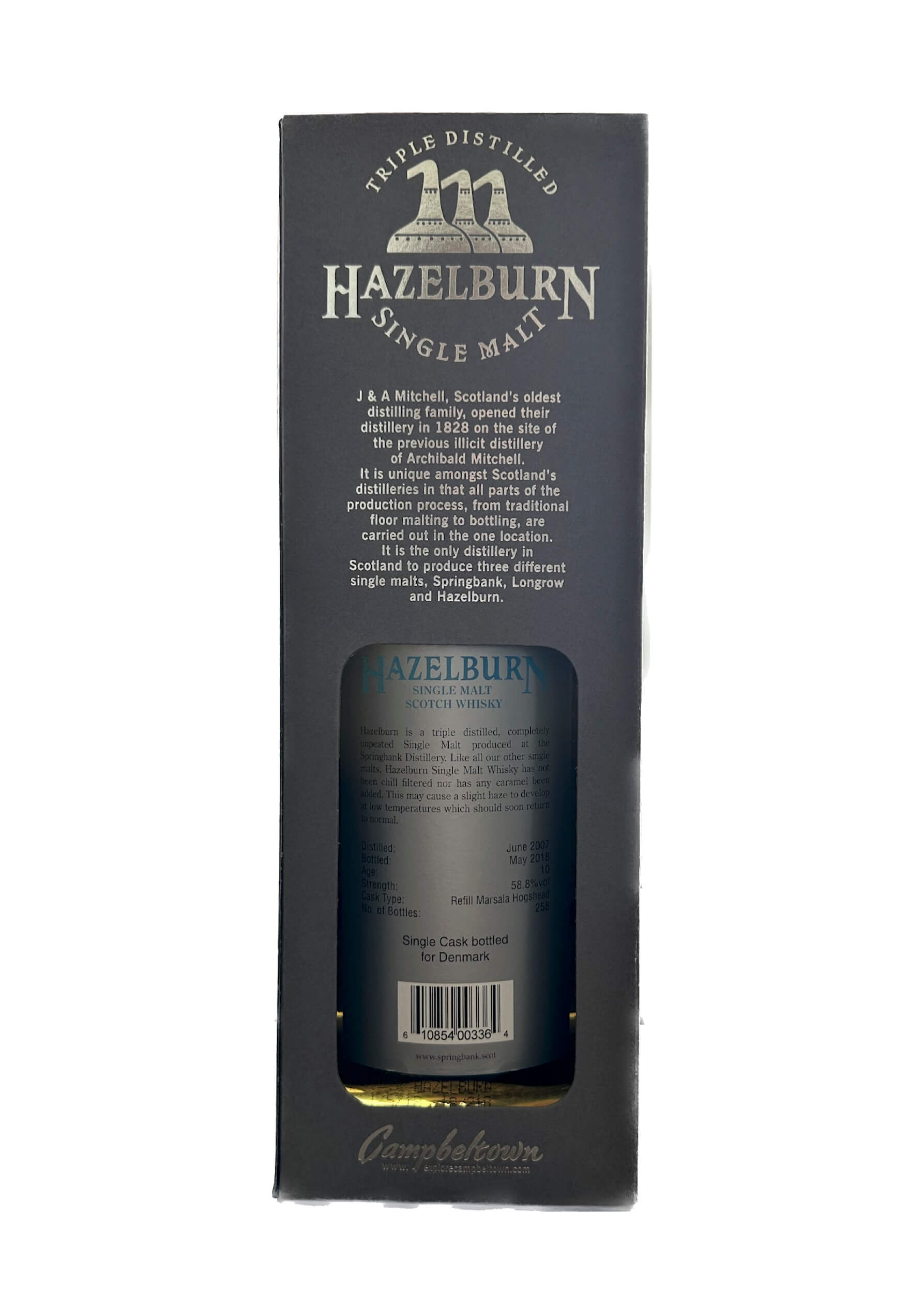Hazelburn 10 Year Old Single Malt 2018 – En Sjælden Perle