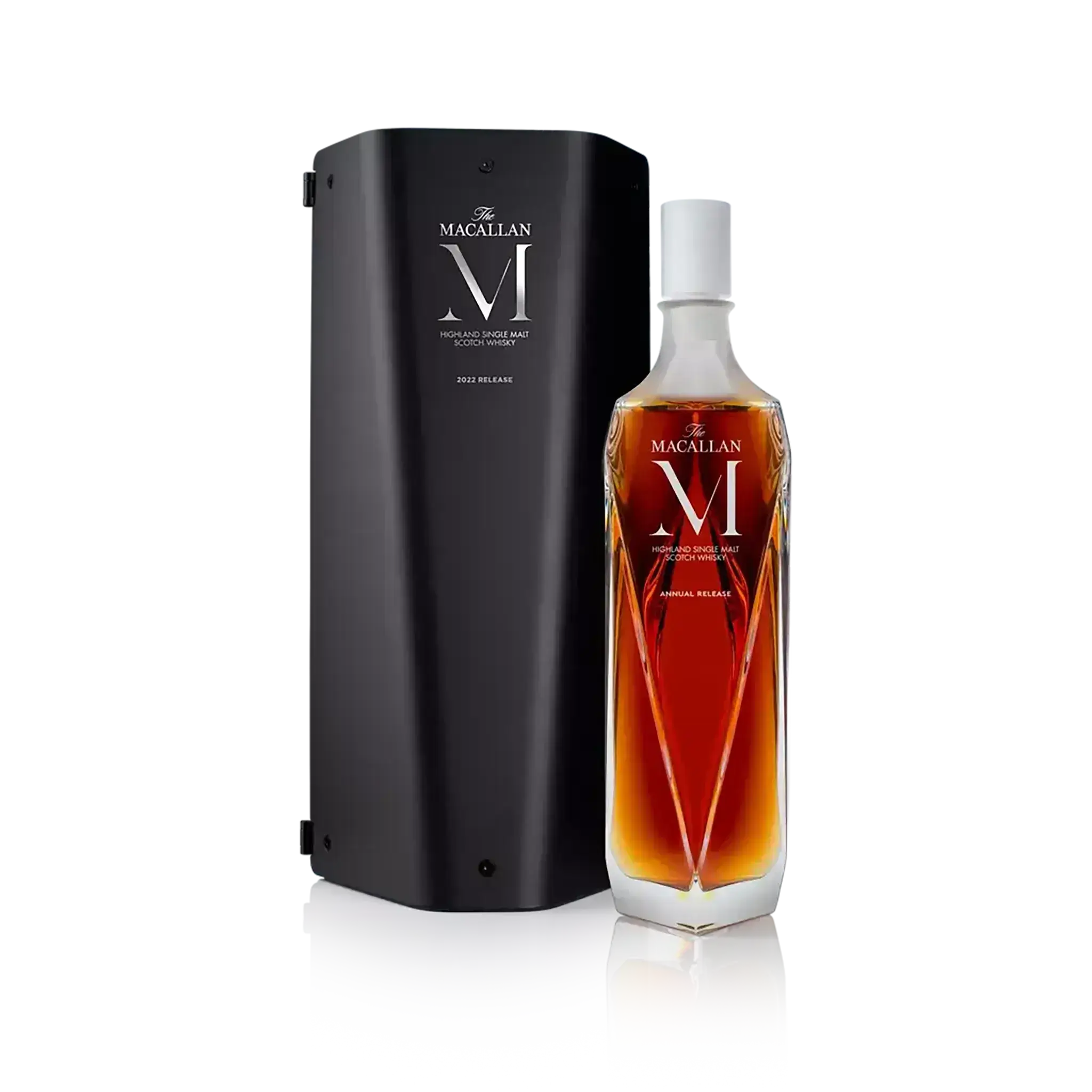The Macallan M Decanter - 2022 Release Box og Flaske