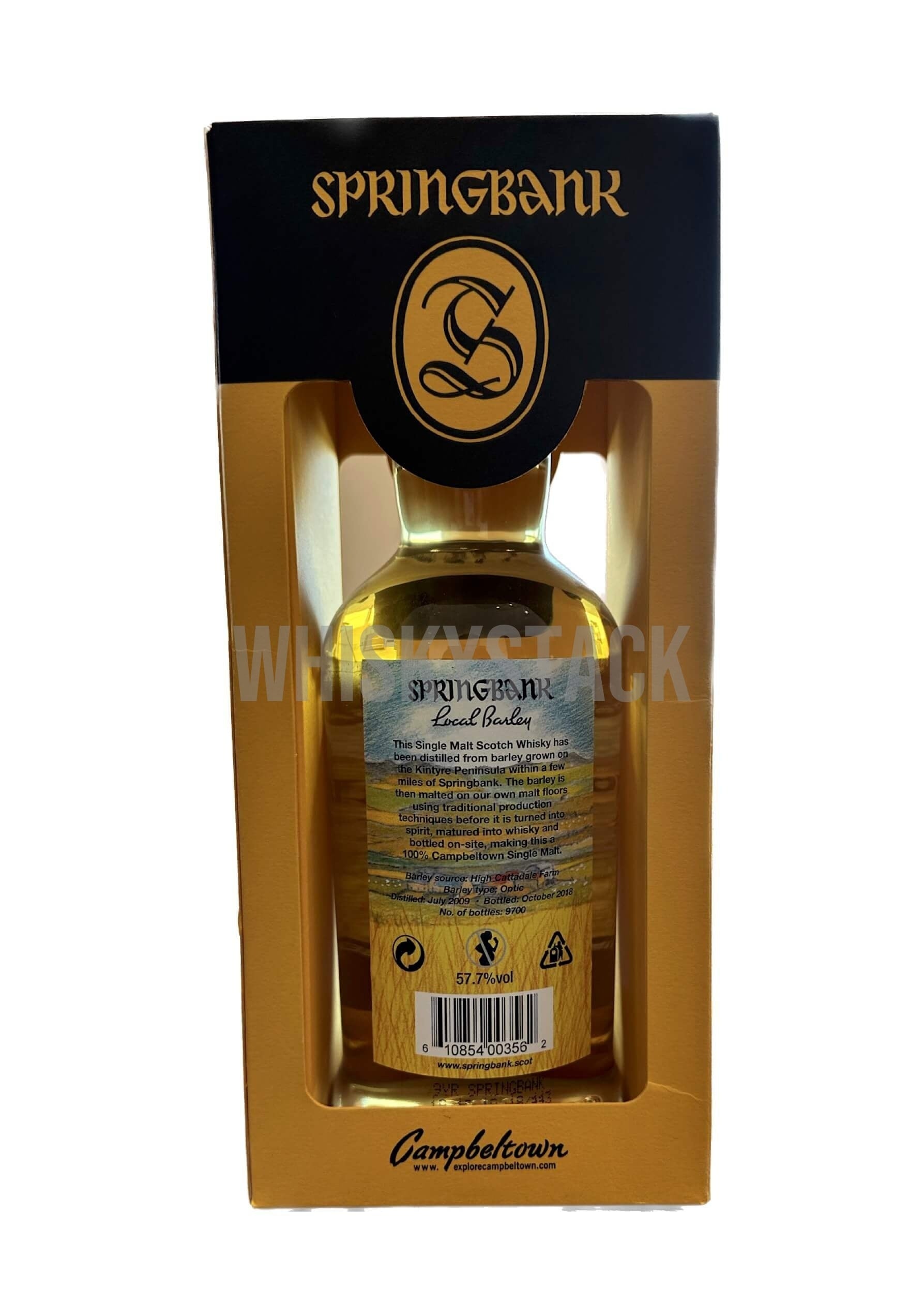 Springbank Local Barley 9 Year old 2018