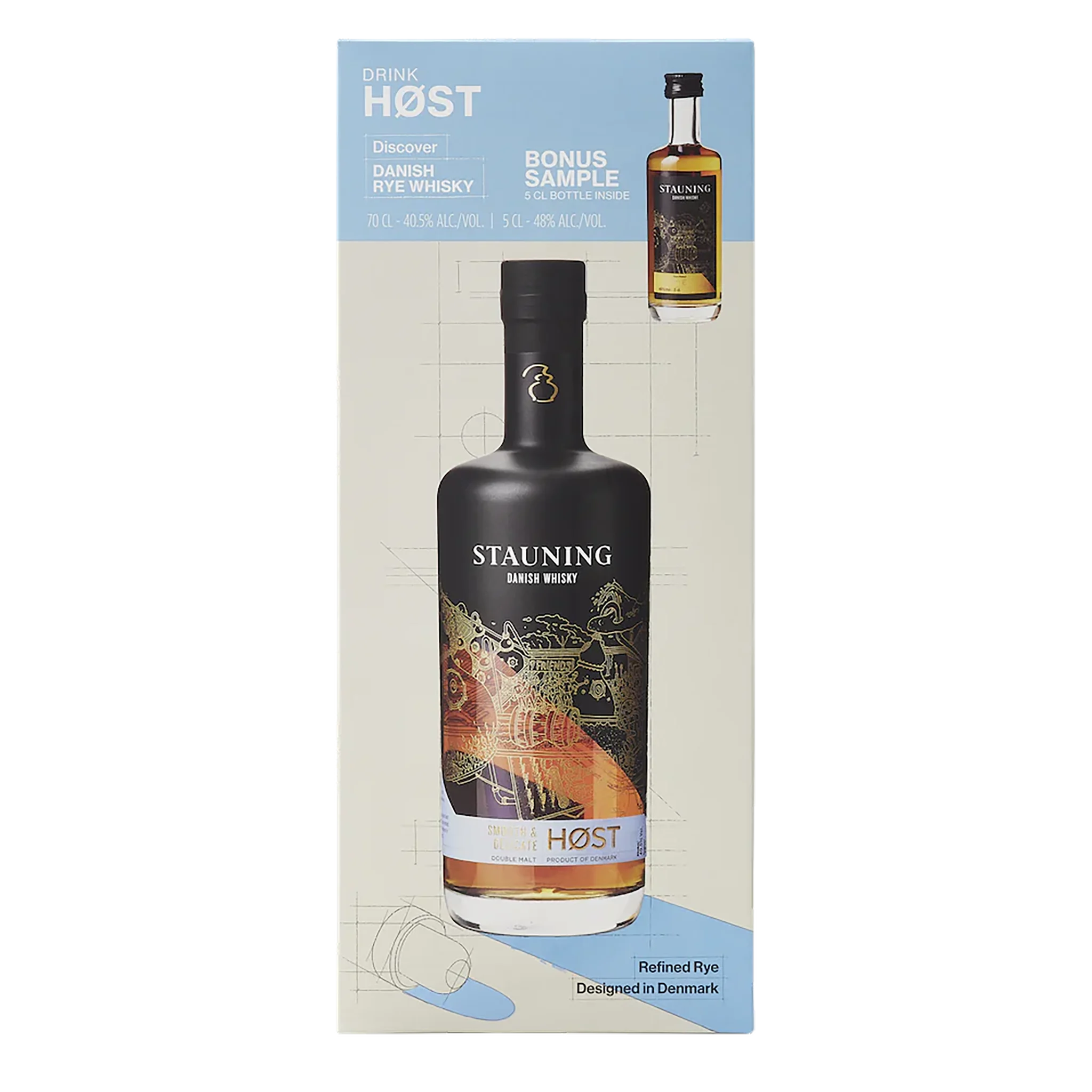 Stauning HØST Gavesæt – Dansk Whisky med Dybde, Balance og Karakter