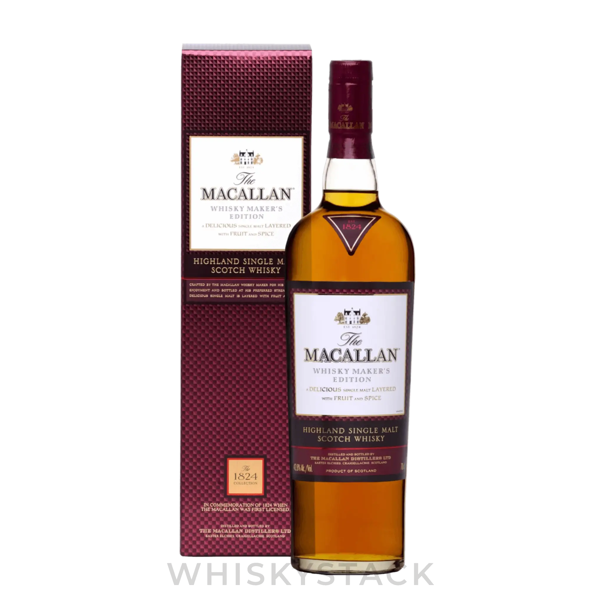 The Macallan Whisky Maker’s Edition Flaske og Boks