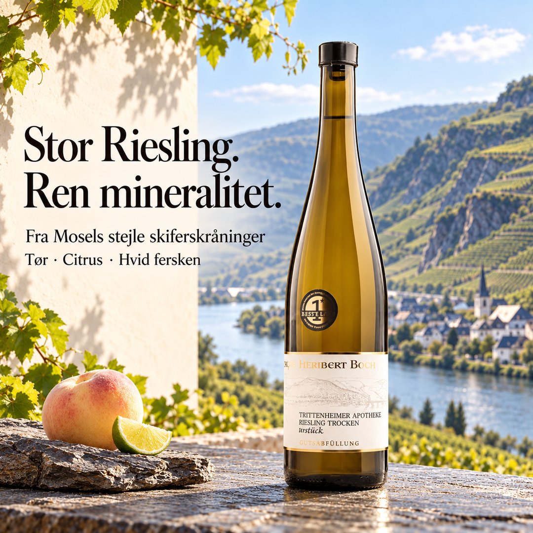 riesling trittenheimer hvidvin tysk