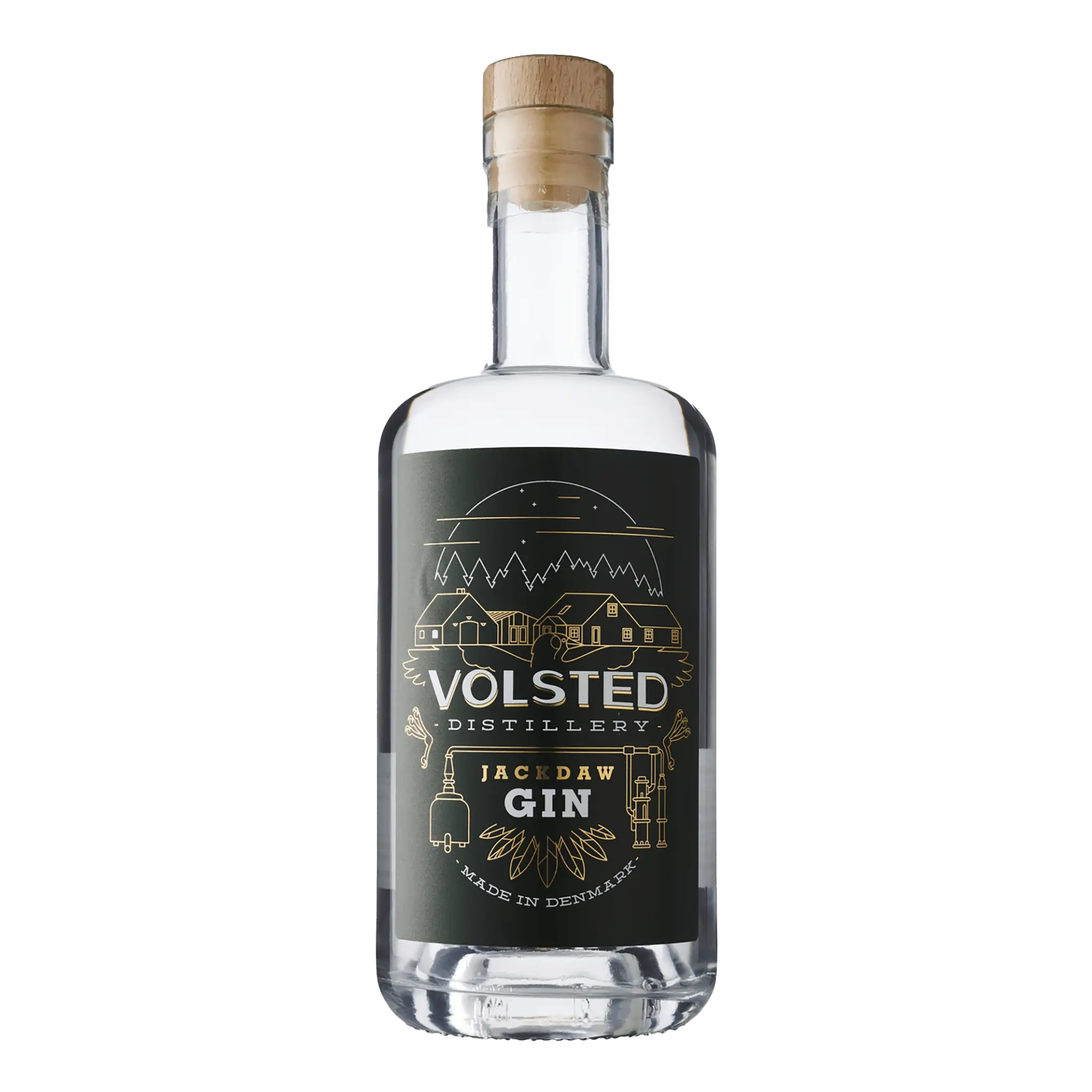 Volsted Green Finch Gin Flaske