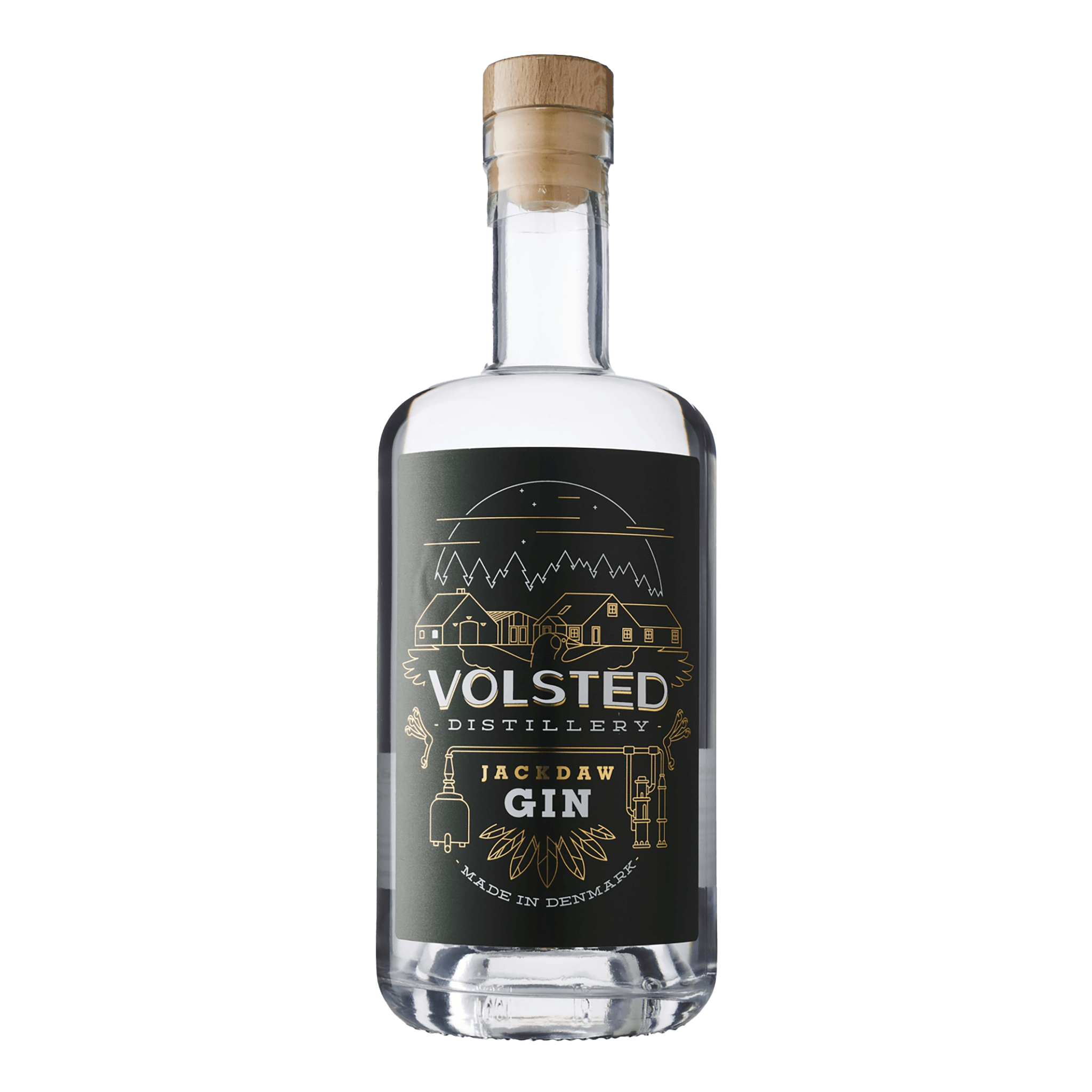 Volsted Green Finch Gin Flaske