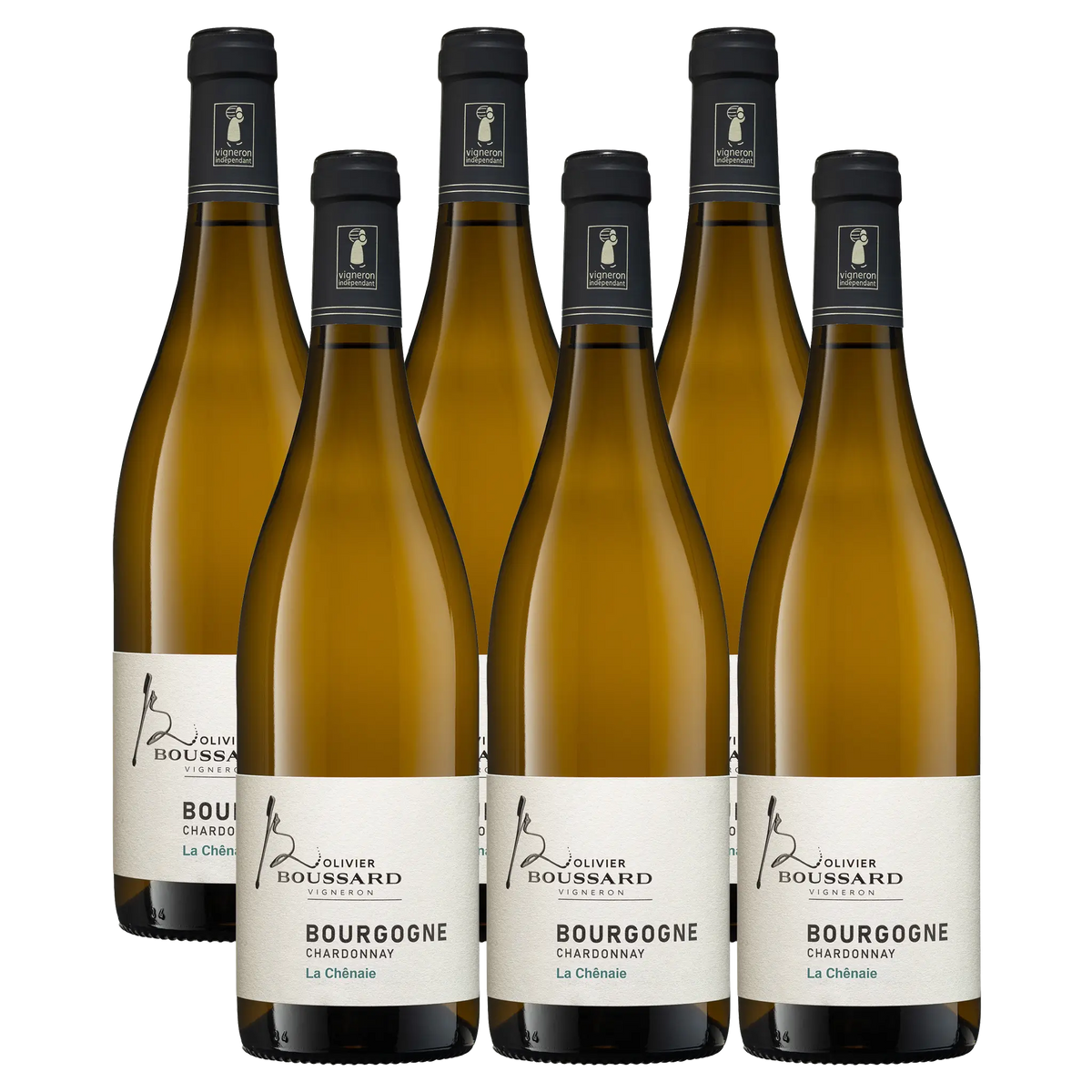 Boussard La Chênaie Bourgogne Blanc Chardonnay Whiskystack 6 flasker