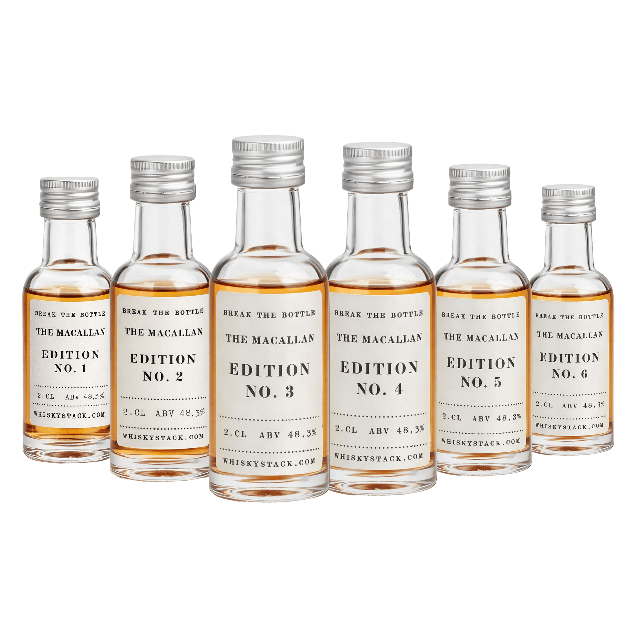 The Macallan Edition 1-6 - Eksklusivt Limited Edition Smagnings Sæt