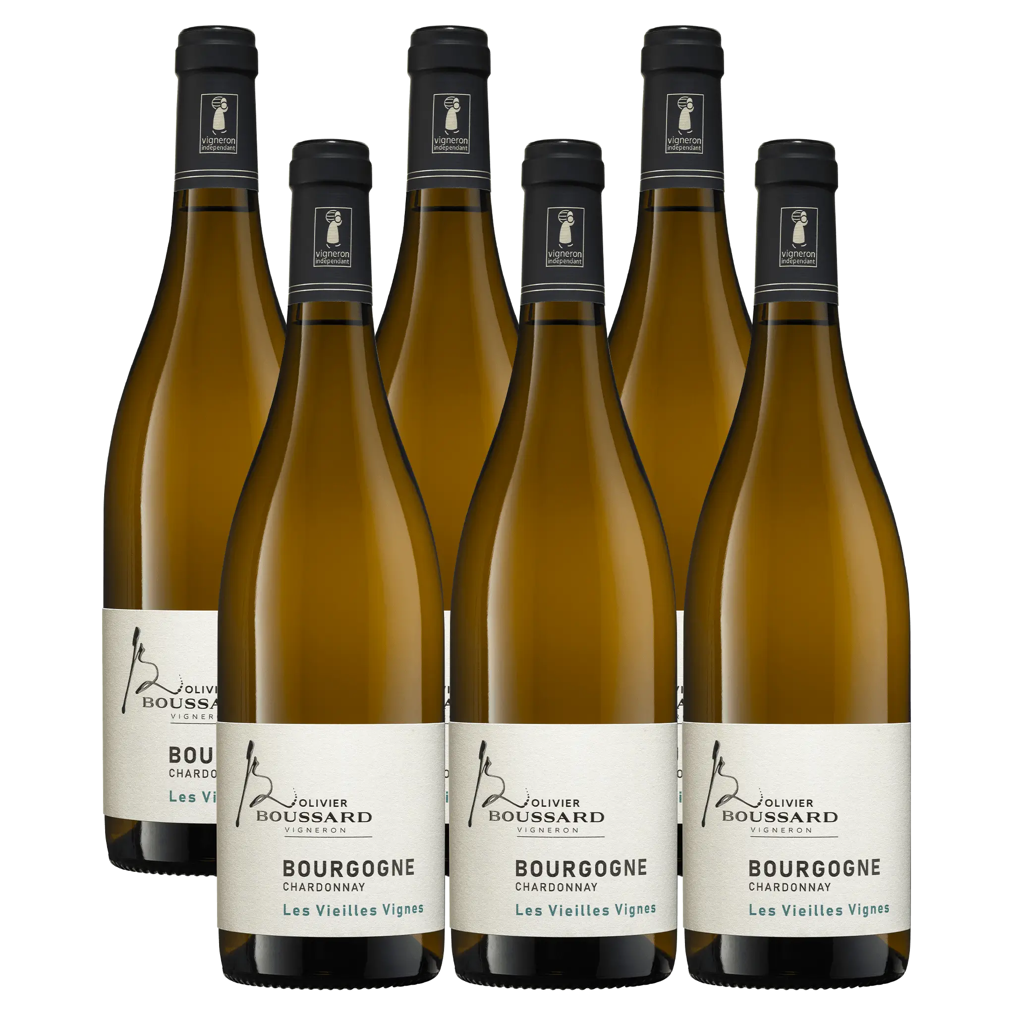 Domaine Boussard Bourgogne Blanc Chardonnay Cuvée Les Vieilles Vignes 2023 6 btls