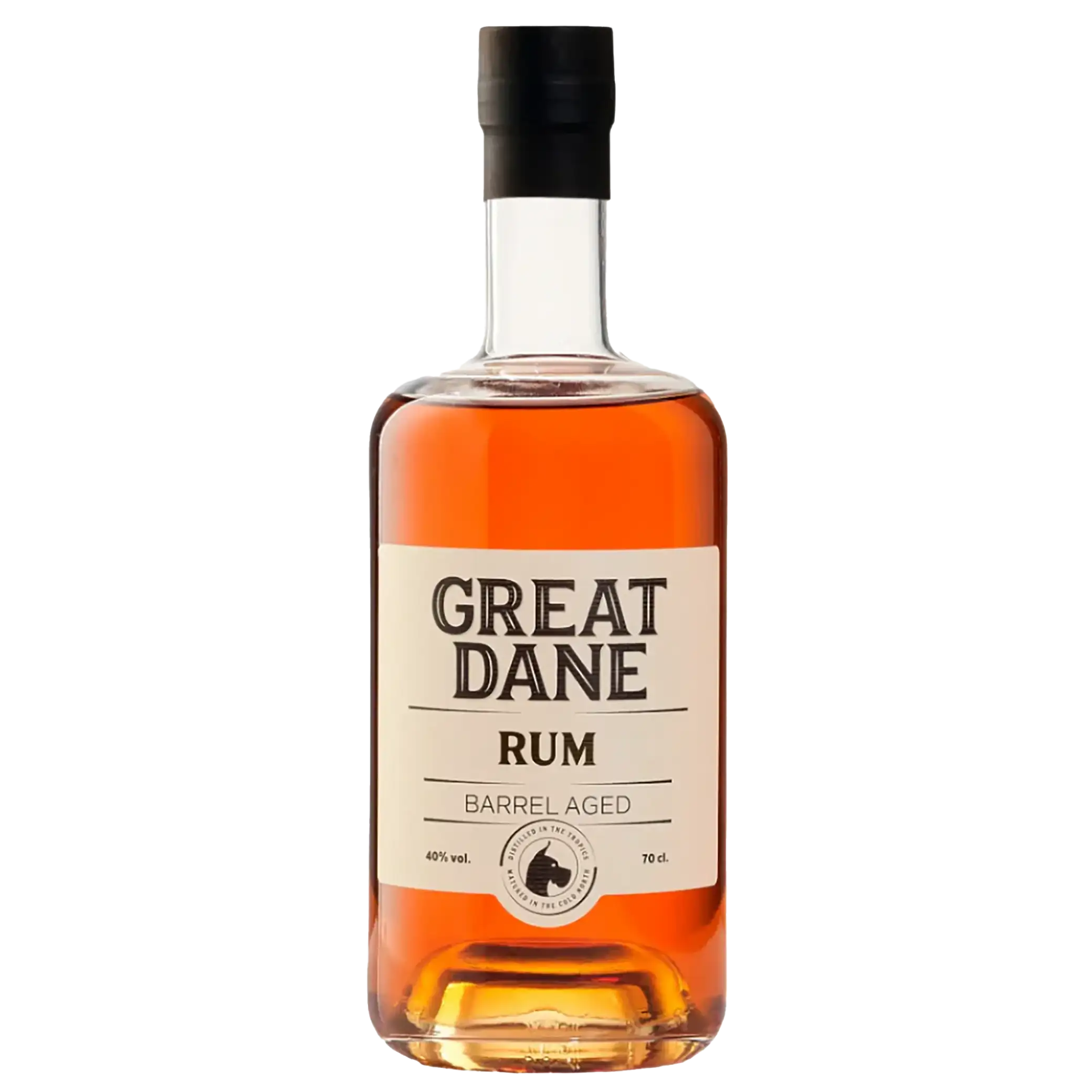 Great Dane Rum Flaske