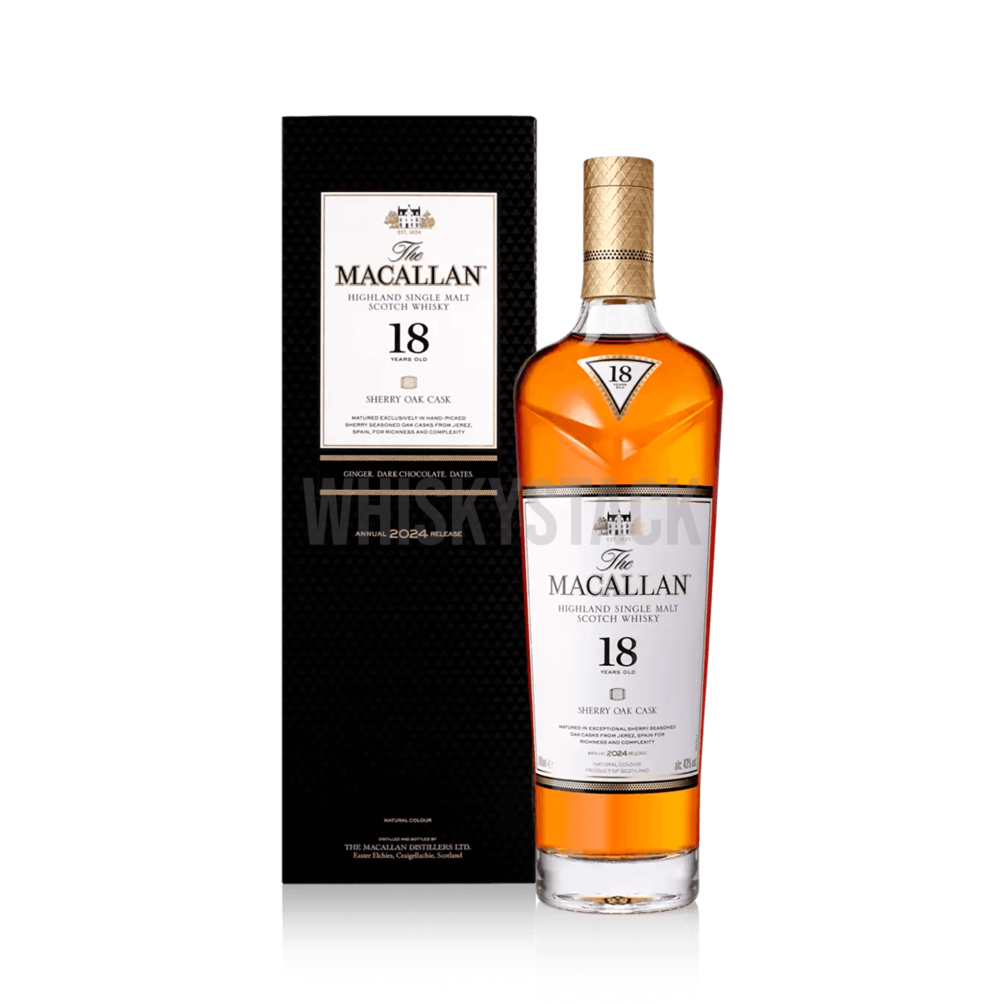 Macallan 18 years Sherry Oak 2023 - An exclusive single malt Macallan 18 years Sherry Oak 2023 - An exclusive single malt