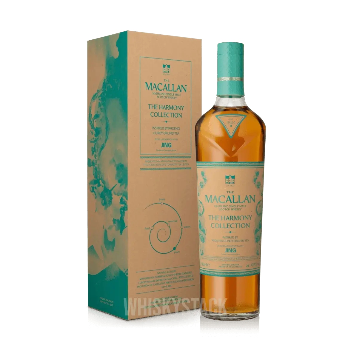 Macallan Harmony Collection – Jing Tea Edition Flask og Boks