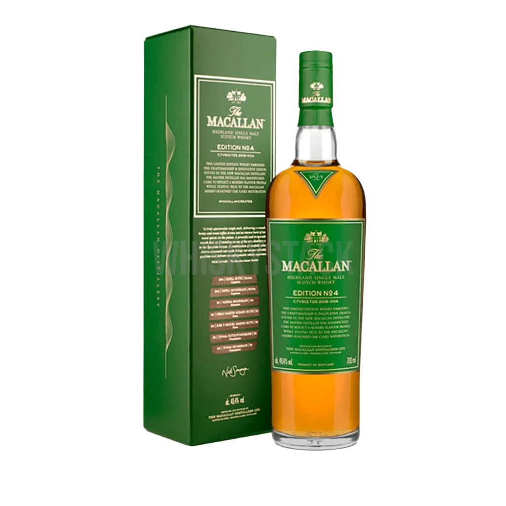 ウイスキー The Macallan Edition No.4 700ml The Macallan Edition No. 4