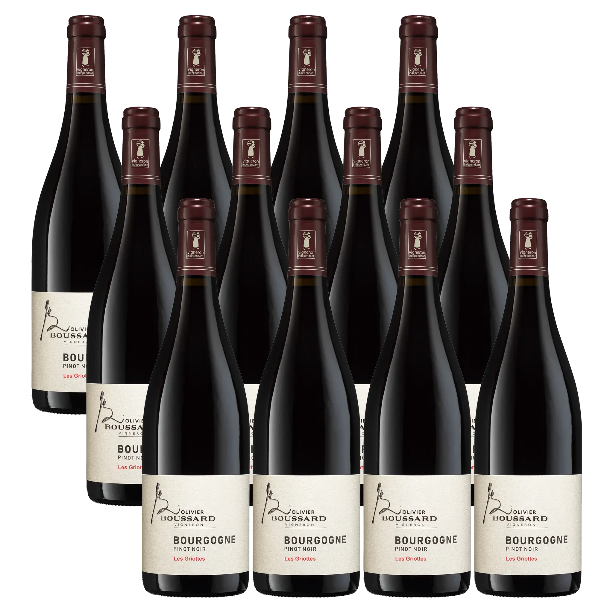 Domaine Boussard Bourgogne Pinot Noir Cuvée Les Griottes 2023 12 bottles