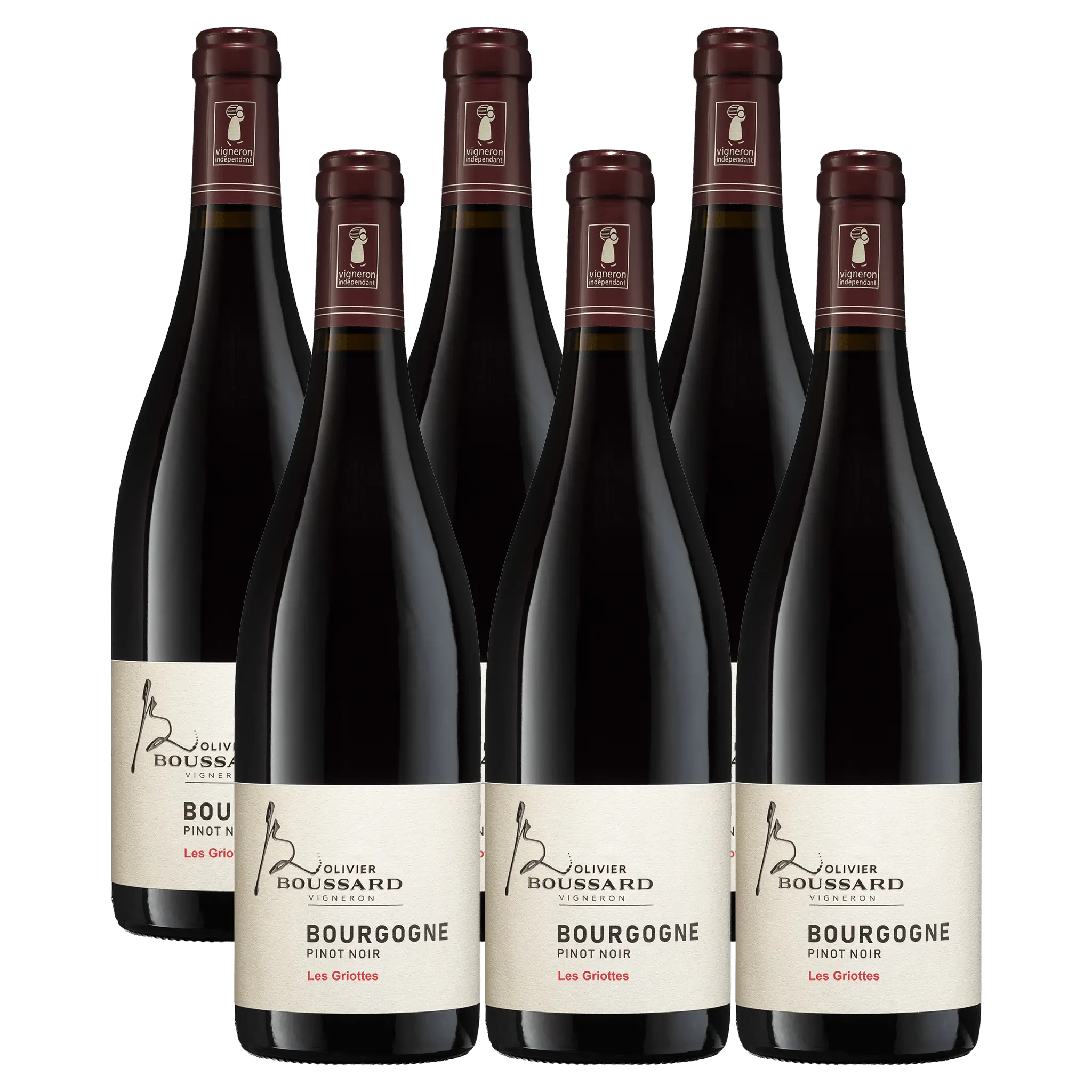 Domaine Boussard Bourgogne Pinot Noir Cuvée Les Griottes 2023 6 bottles