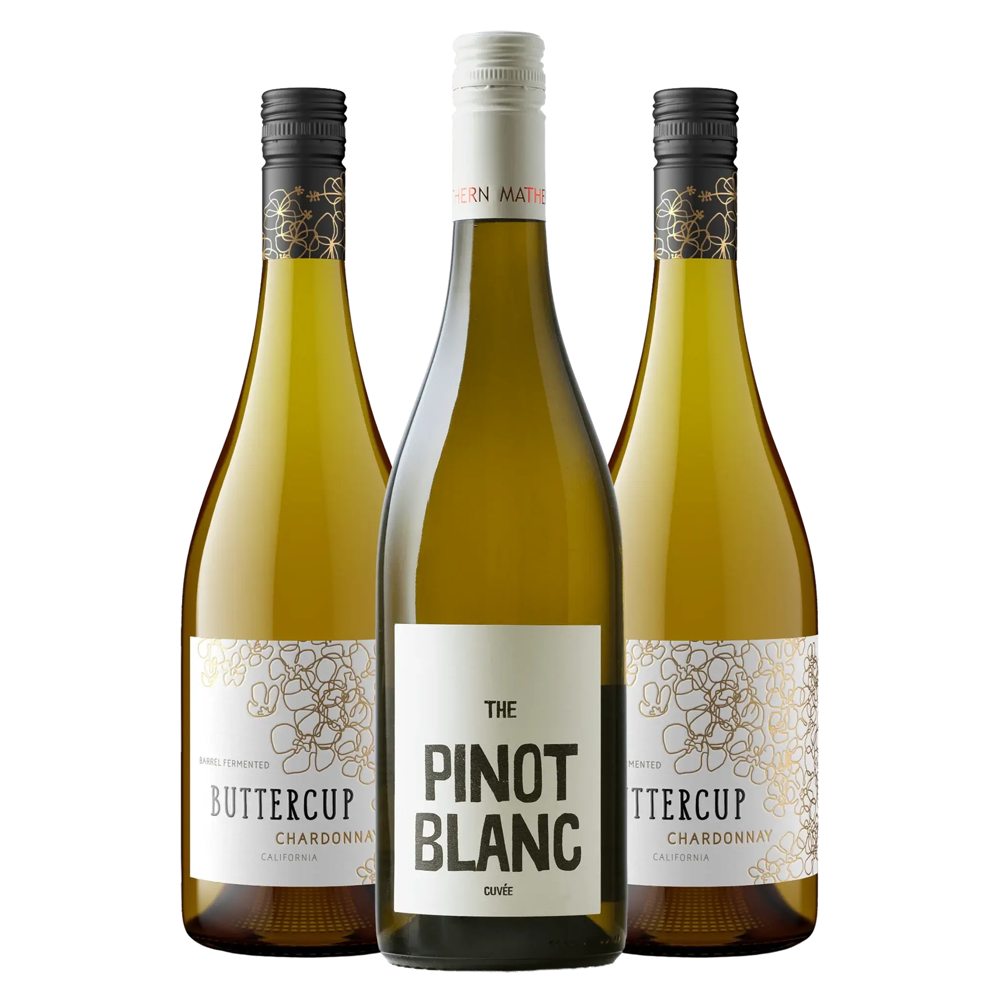 Feedbackpakken: 2 fl. Buttercup + 1 fl. The Pinot Blanc