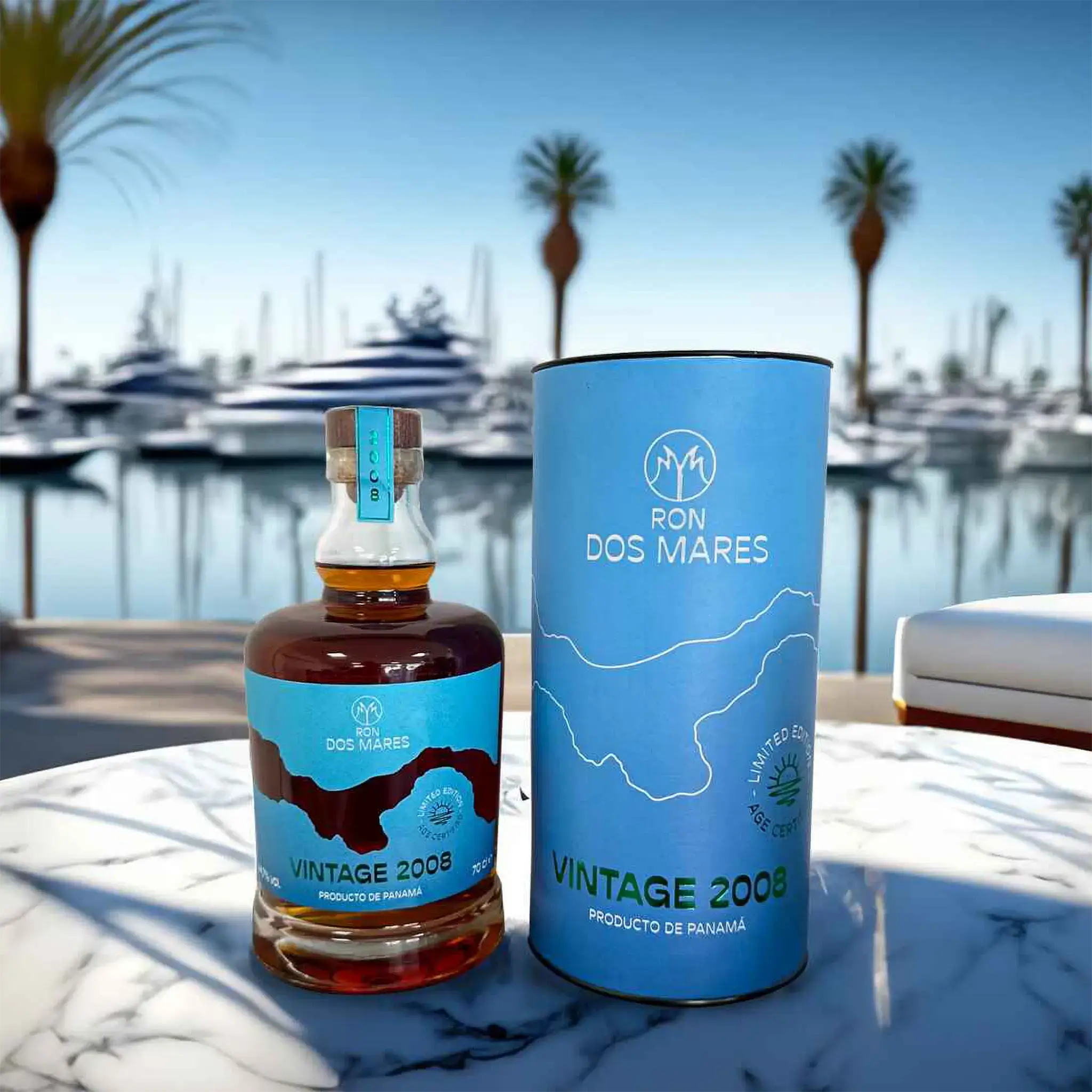 Ron Dos Mares Vintage 2008 Vintage Limited Edition 16 År Panama Rom Port