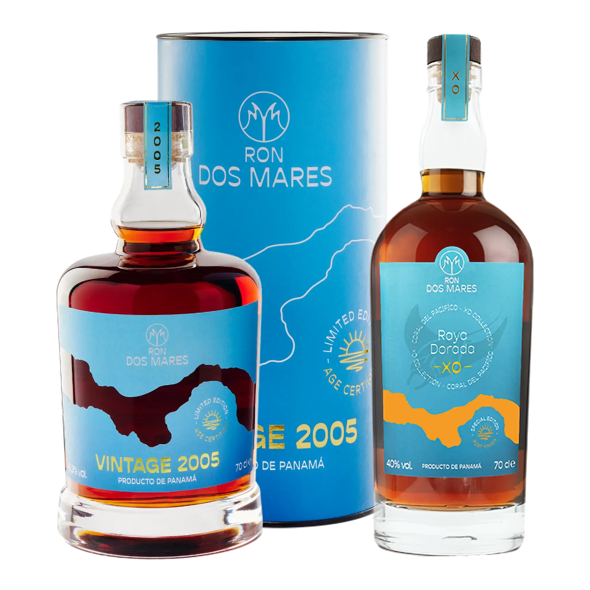 Ron Dos Mares Vintage 2005 Limited Edition 19 år + GRATIS Raya Dorado XO