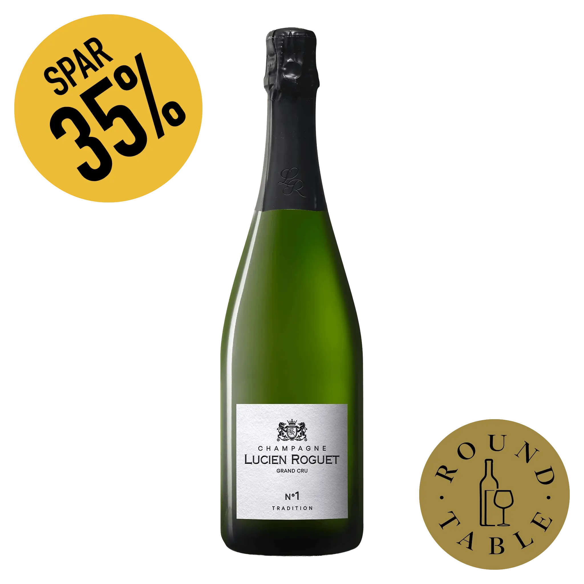 Lucien Roguet No. 1 Tradition Grand Cru Champagne (Round Table)