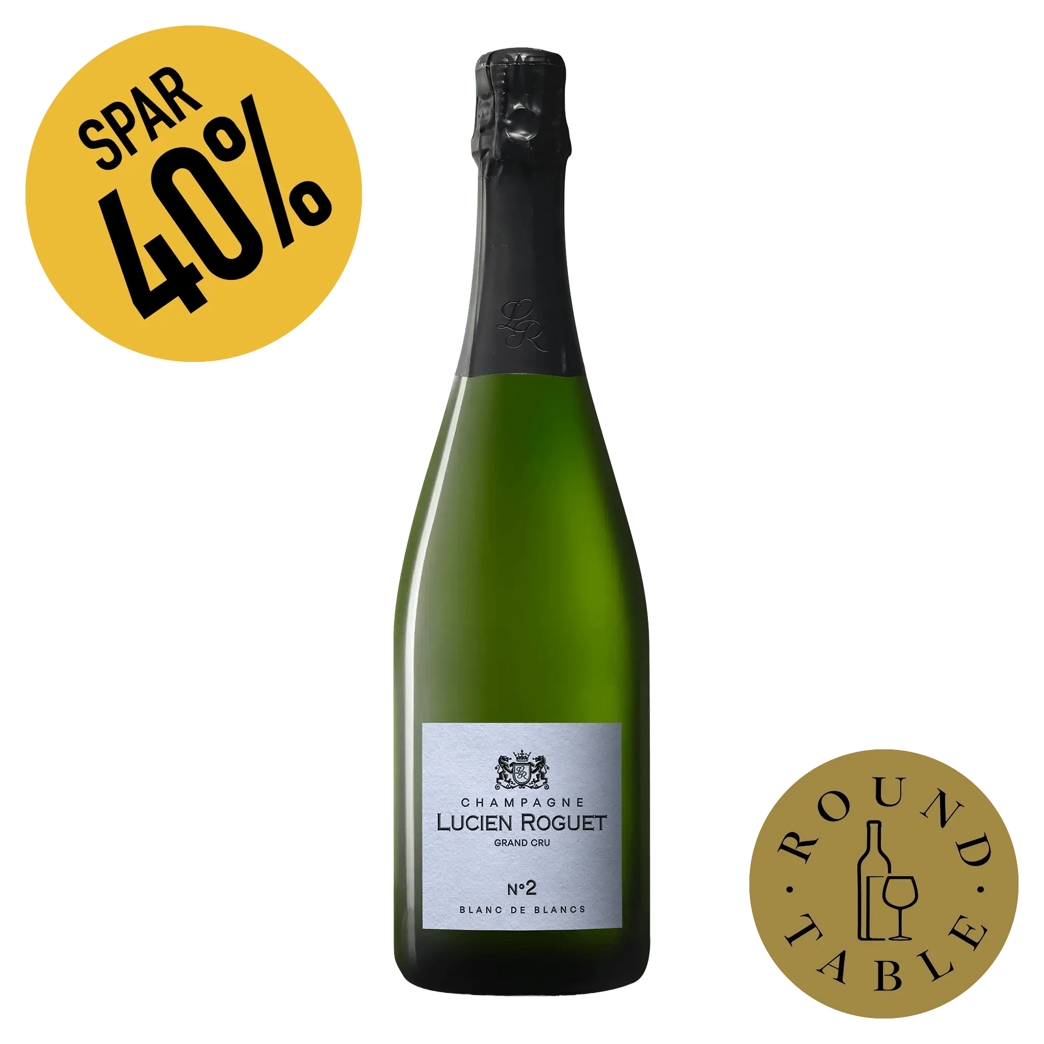 Lucien Roguet No. 2 Blanc de Blancs Grand Cru Champagne (Round Table)