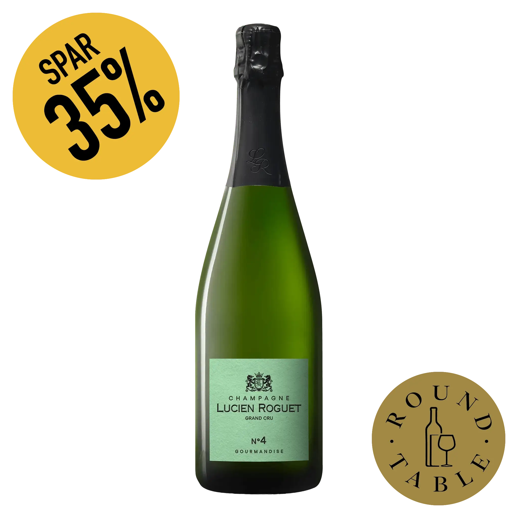 Lucien Roguet No. 4 Gourmandise Grand Cru Champagne (Round Table)