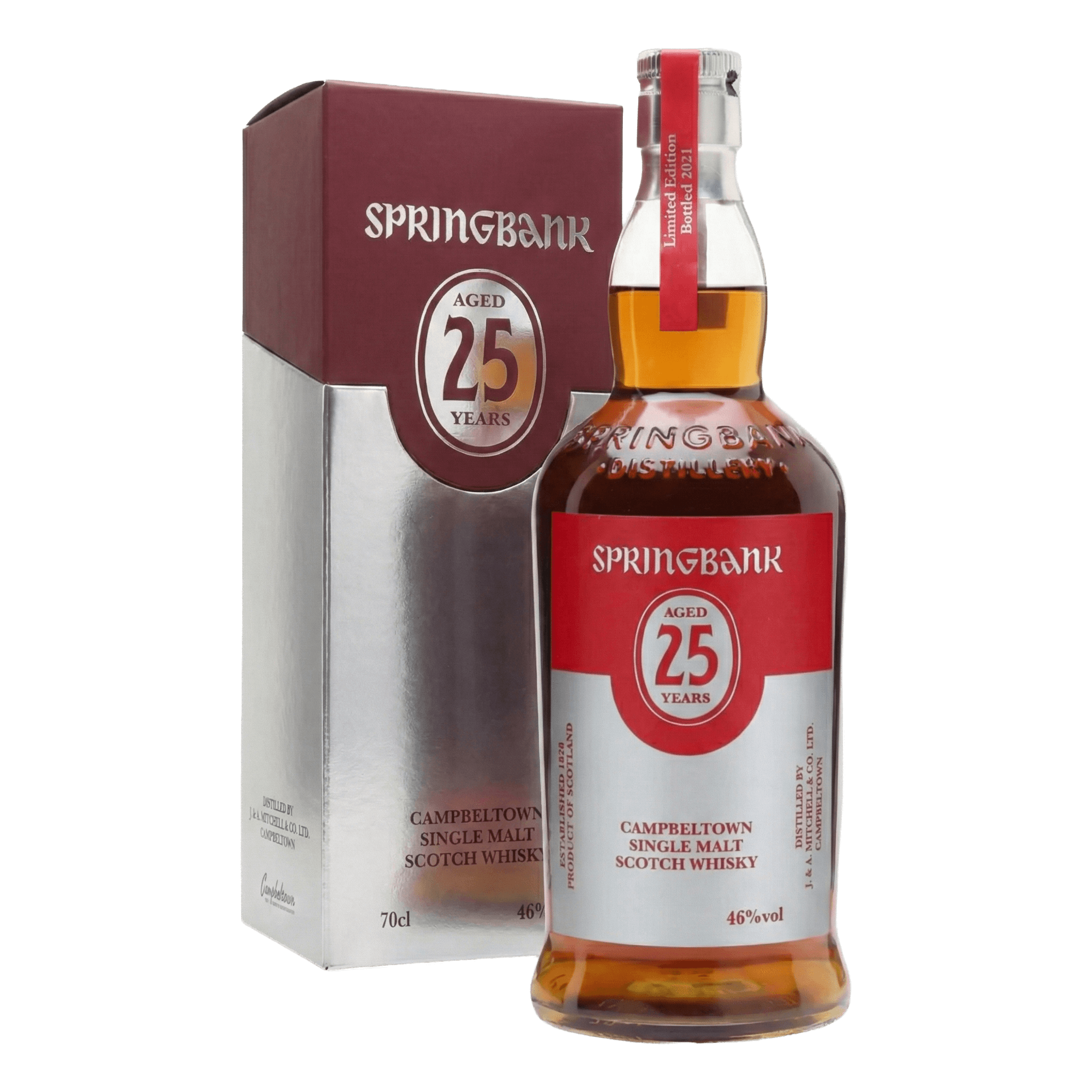 Springbank 25 Year Old 2021 Whisky Whiskystack
