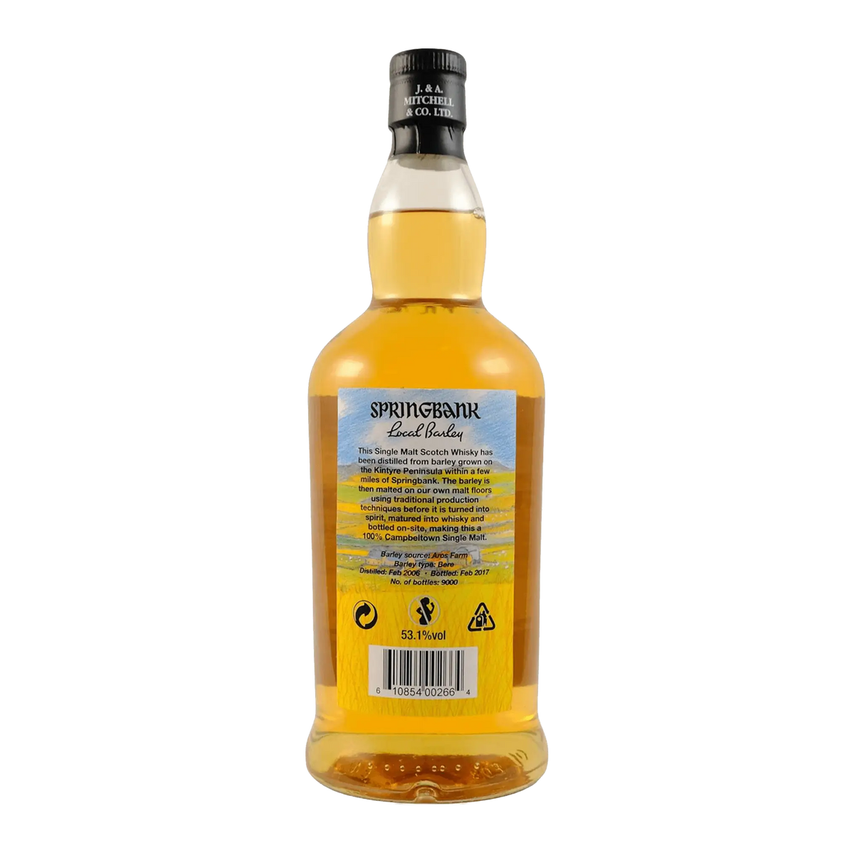 Springbank Local Barley 11 Year Old 2017 Whisky Whiskystack Back