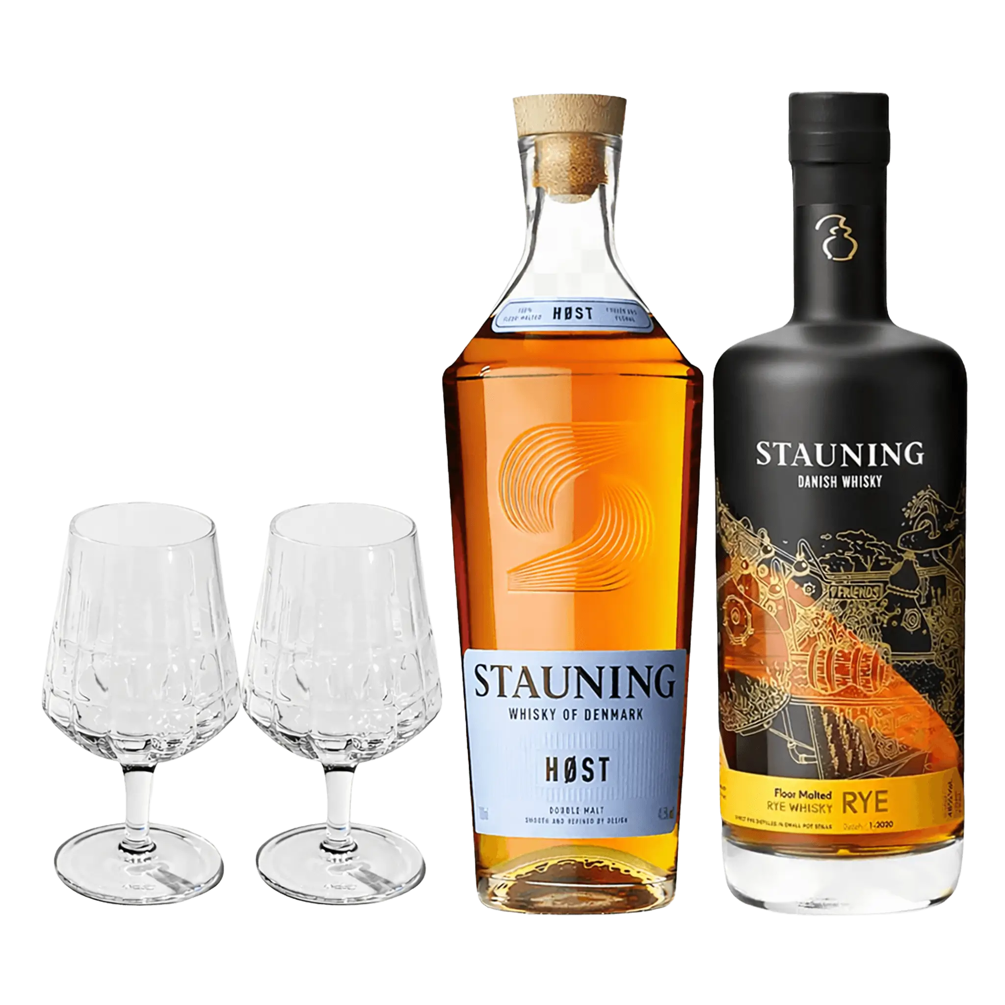 Stauning Høst & Rye + 2 The Bullet Whiskyglas