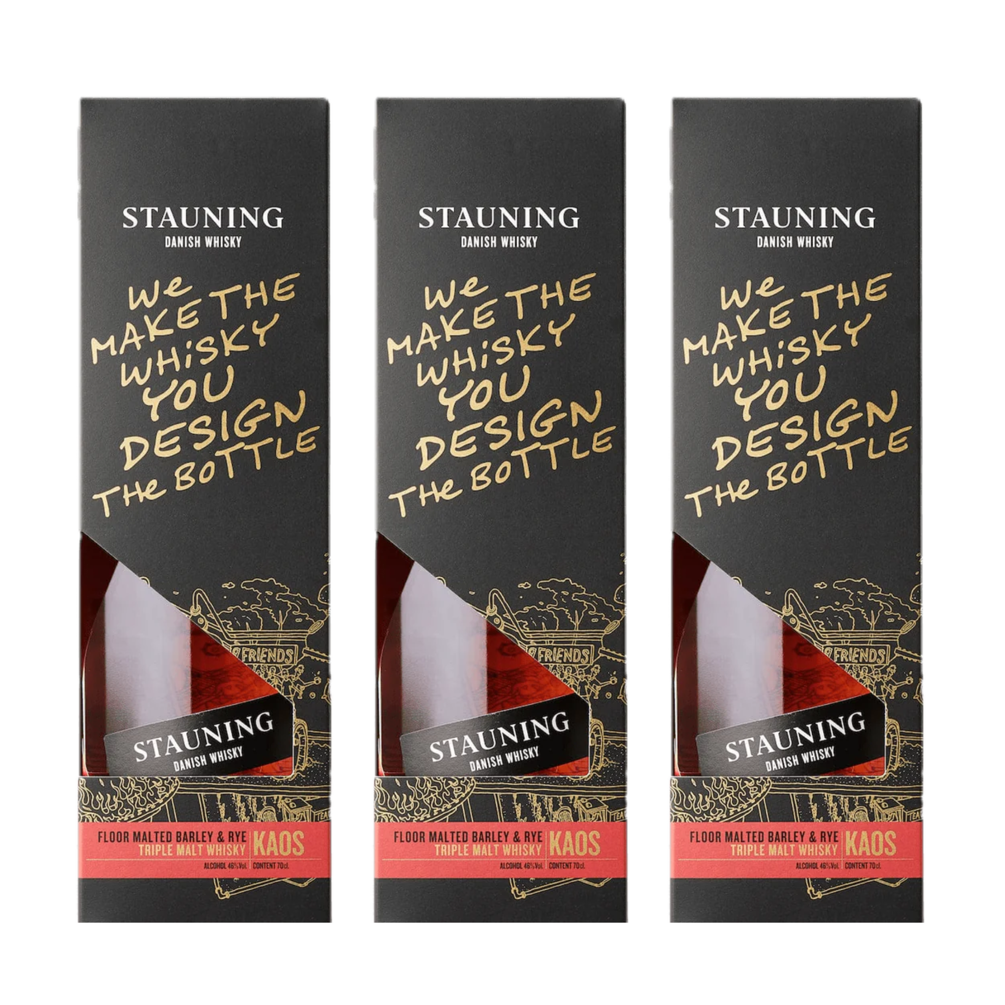 3 x Stauning KAOS Design Edition