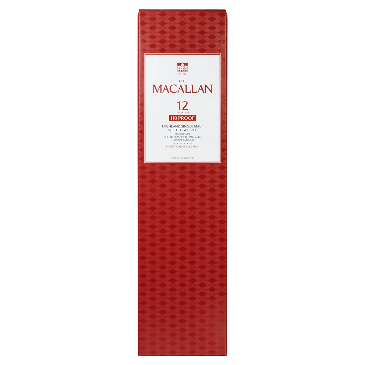 Macallan 12 Years Old 110 Proof Sherry Oak Whiskystack Whisky Box