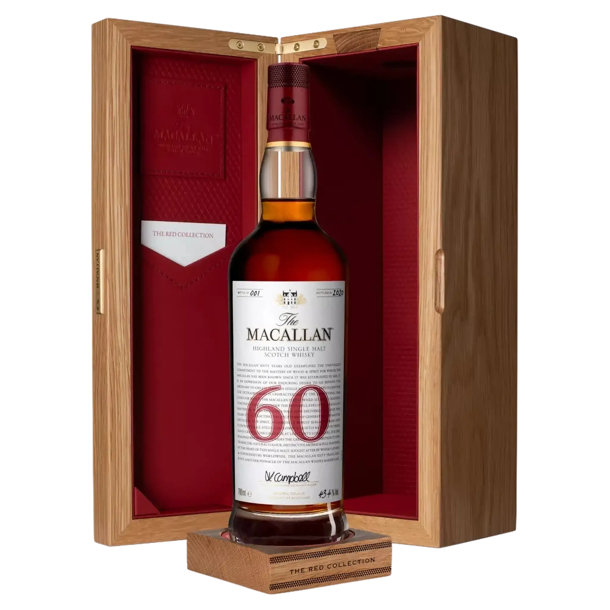 Macallan Red Collection 60 Years Old