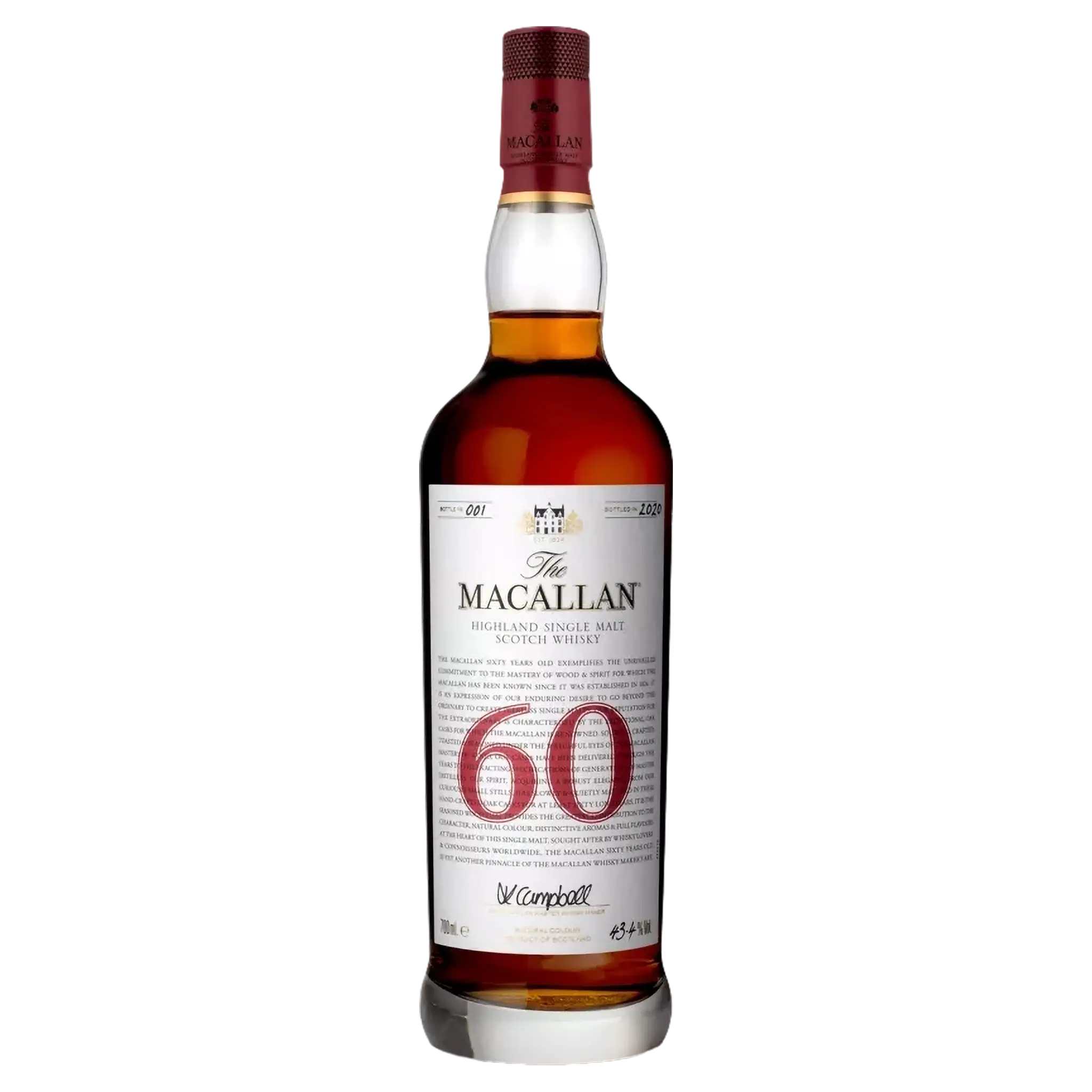 Macallan Red Collection 60 Years Old