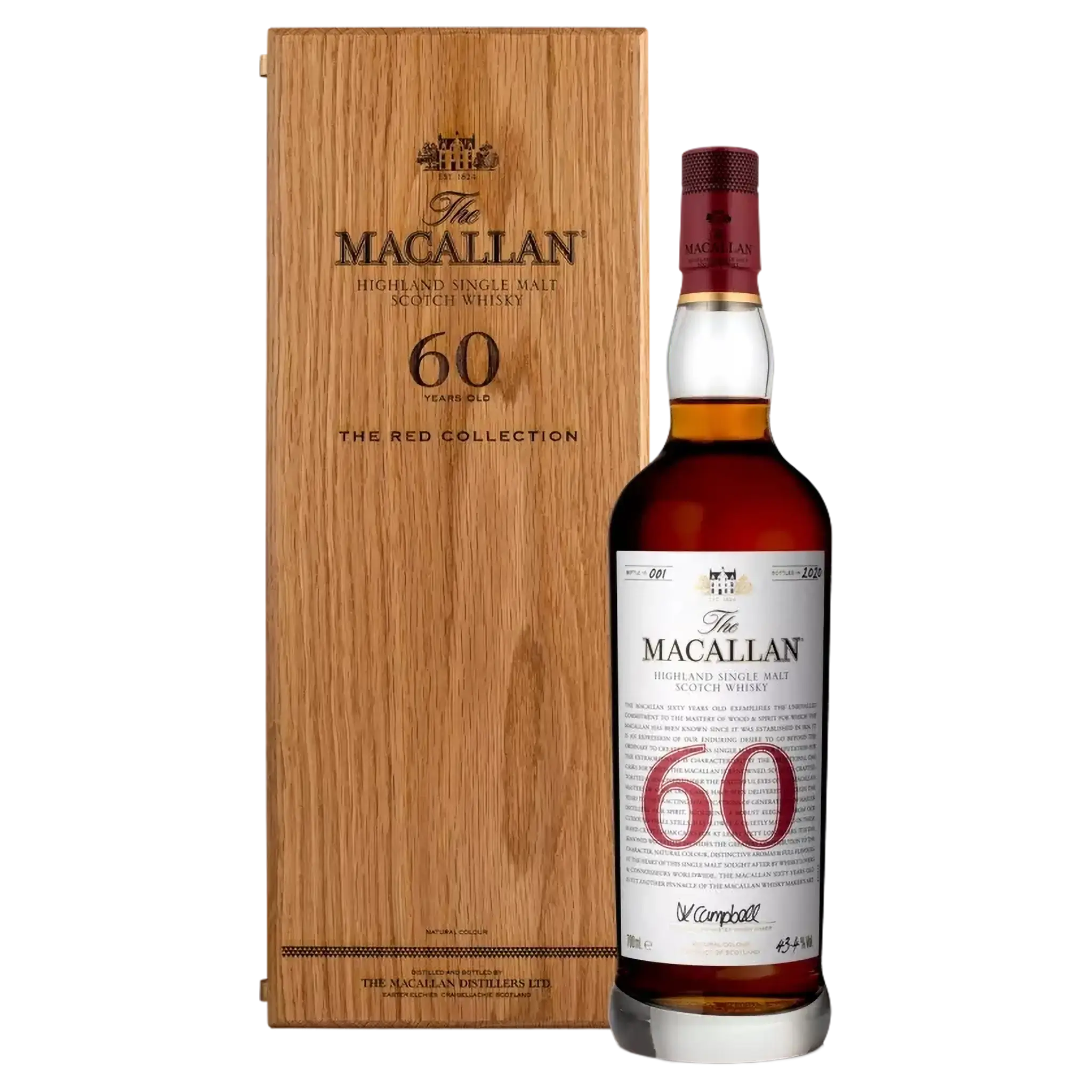 Macallan Red Collection 60 Years Old