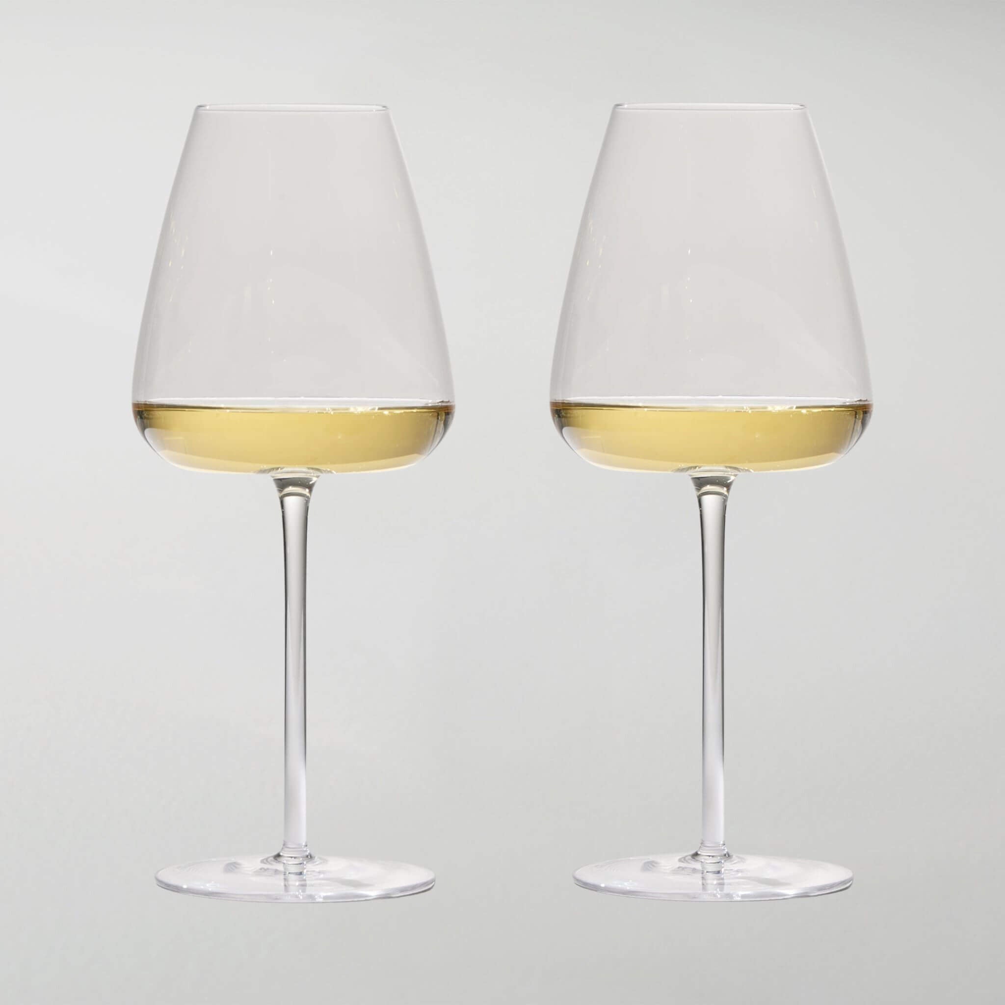 The Brilliant Blanco Glass - 2 Styk Fyldte med hvidvin