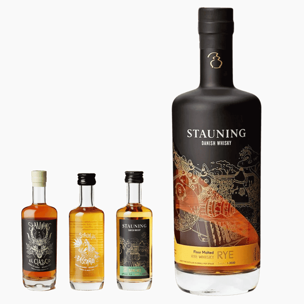 Oplev dansk whisky i verdensklasse med Stauning Whisky Pakke