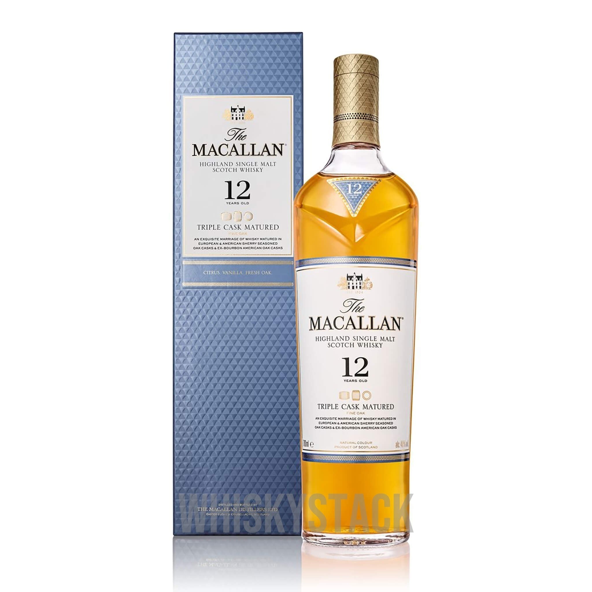 Macallan 12 Year Old Triple Cask – En Let og Raffineret Whiskyoplevelse