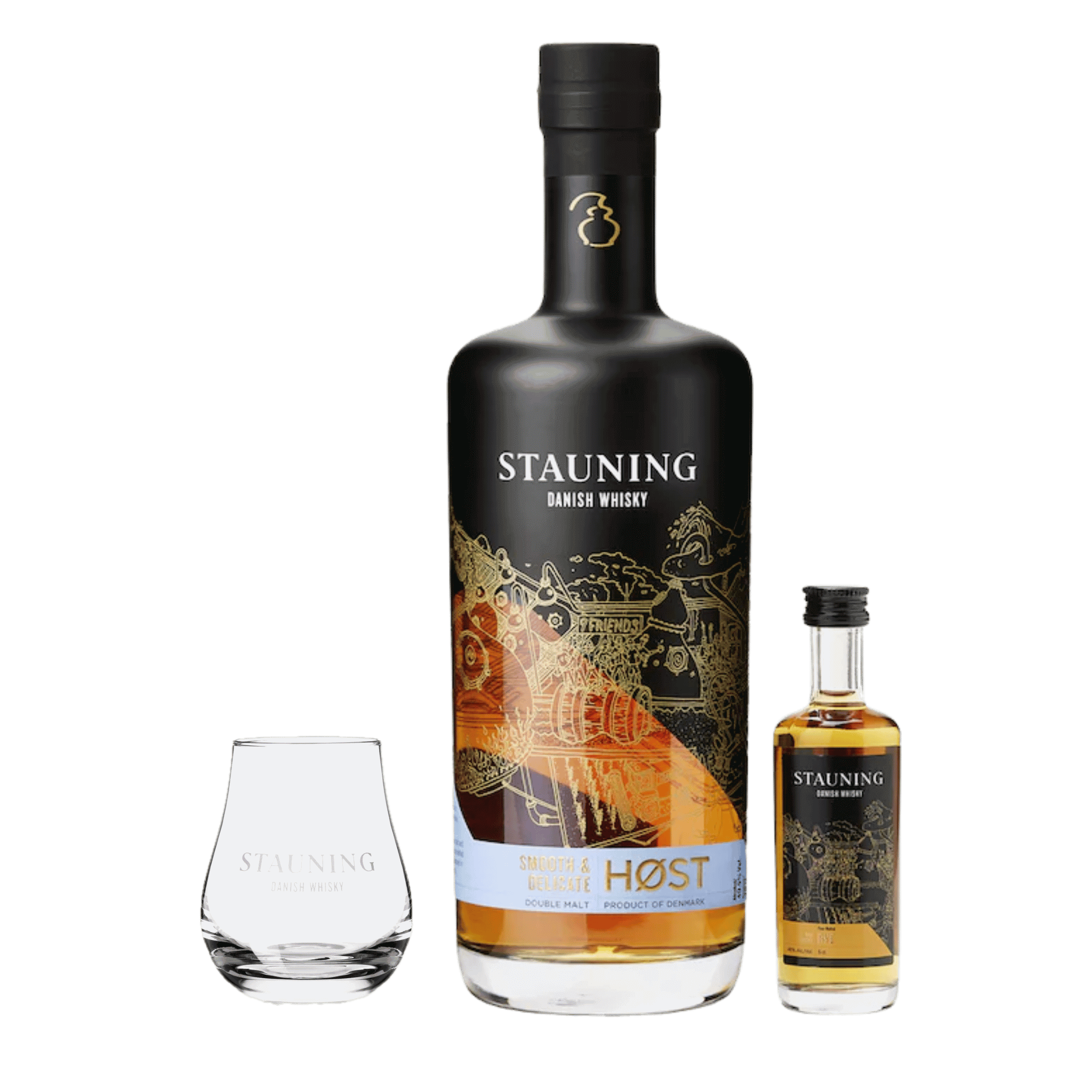 Stauning HØST Gavesæt – Gaven Til Whiskyelskeren