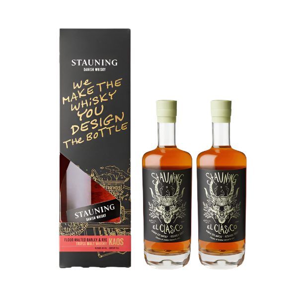 Oplev Stauning KAOS Design Edition & El Clásico – Dansk Whisky i Topklasse
