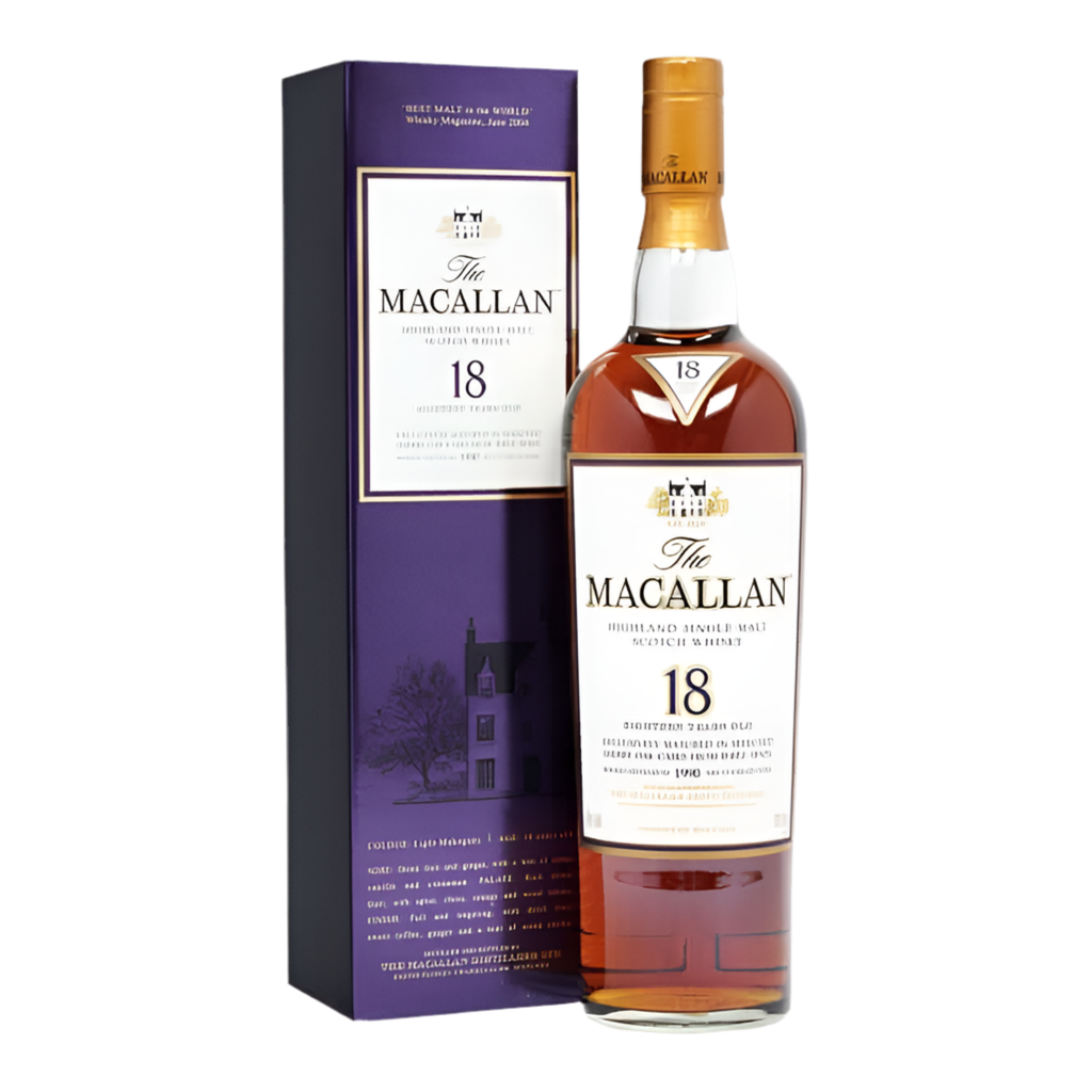 Macallan 18 Year Old Sherry Oak 1990 – En Magisk Smagsrejse i En Flaske