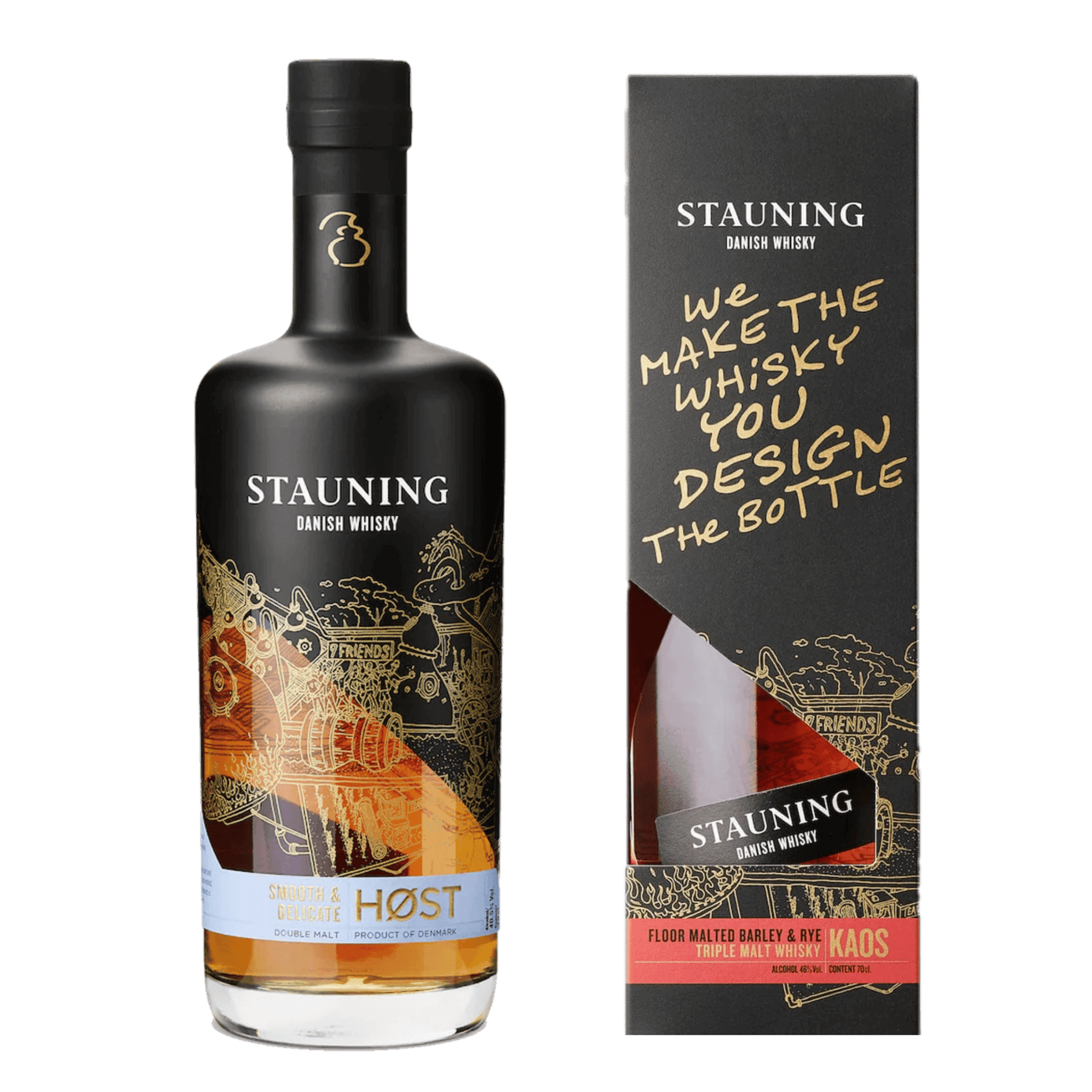 Oplev Essensen af Dansk Whisky: Stauning Kaos & Høst i Perfekt Harmoni