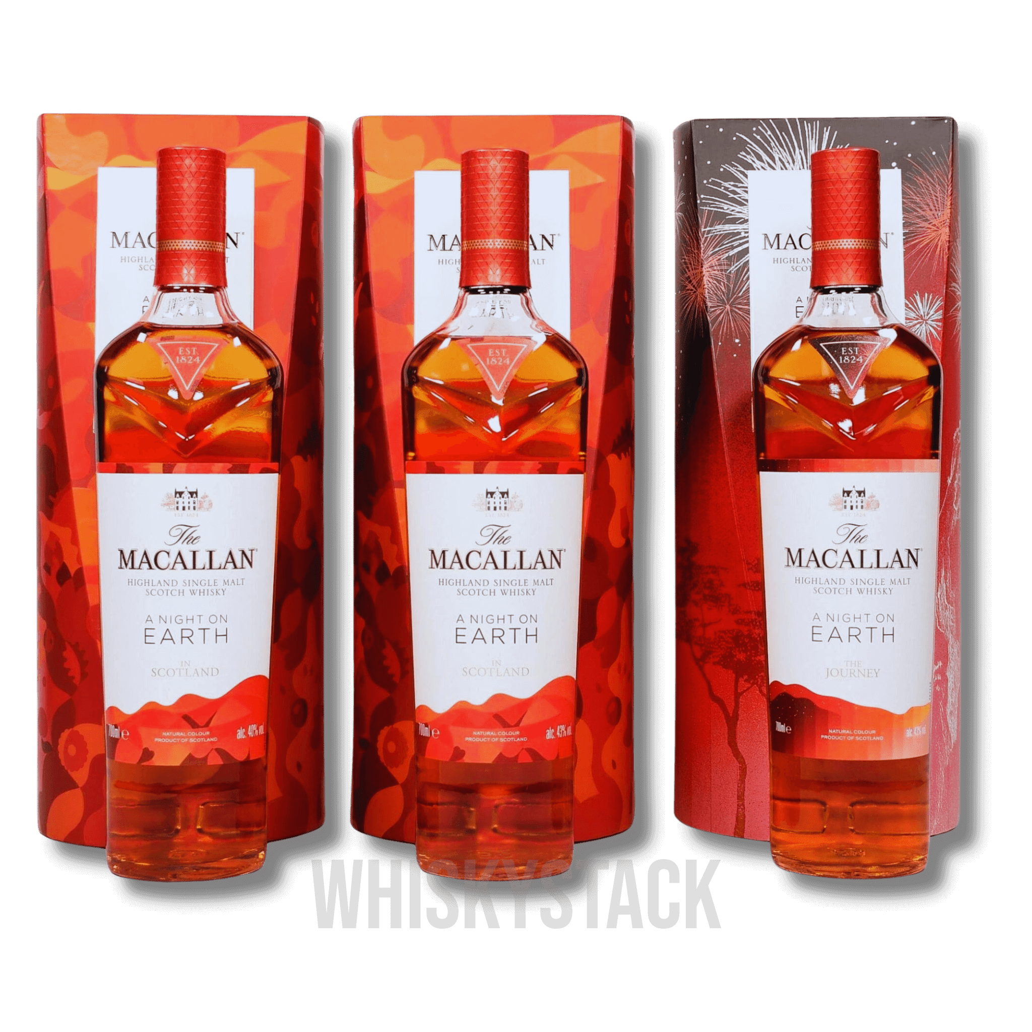 Oplev Skotsk Whisky på Højeste Niveau – The Macallan A Night On Earth Smagningssæt
