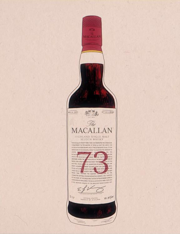 The Macallan Red Collection 73 Years Old - Eksklusiv Single Malt Whisky