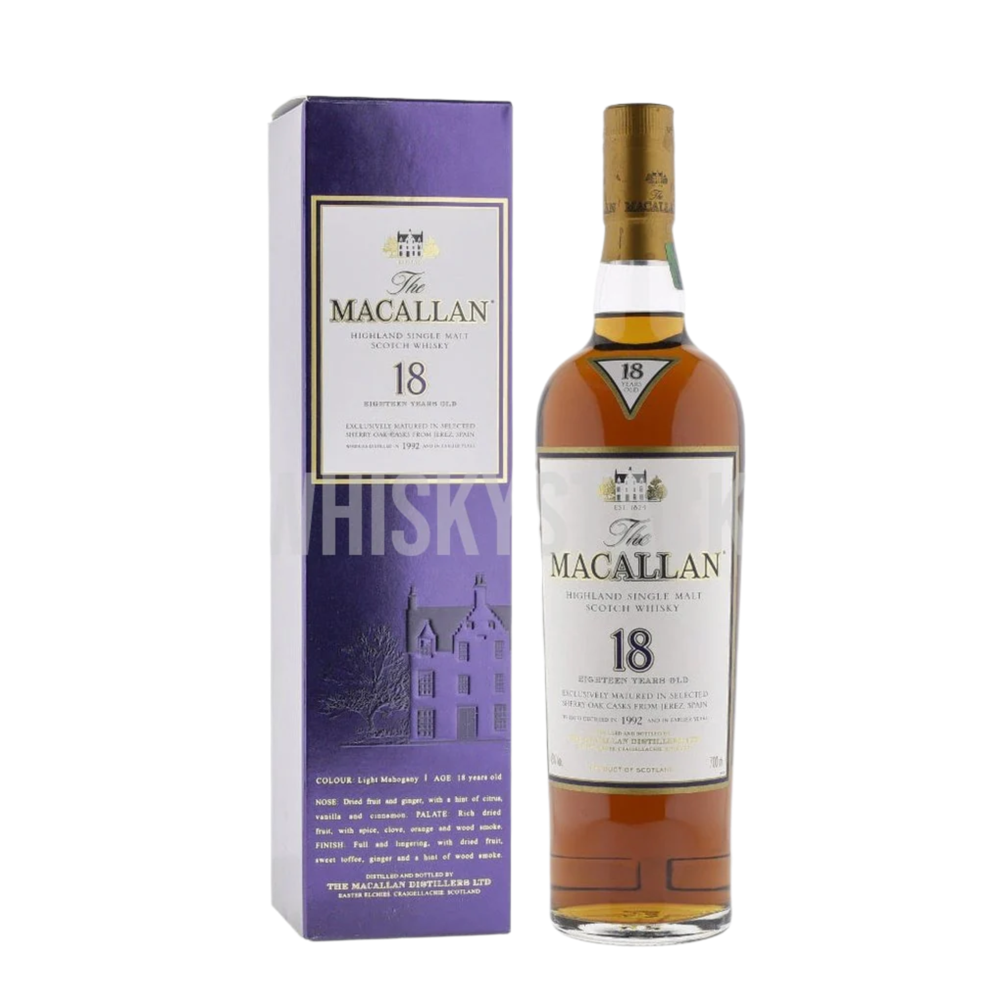 Enestående smagsoplevelse: Macallan 18 Year Old Sherry Oak 1992