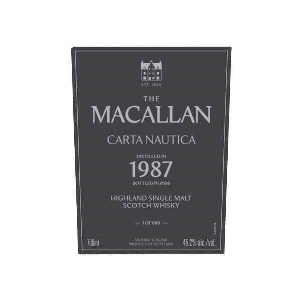 Oplev Det Udsøgte Univers af Macallan 1987 Carta Nautica