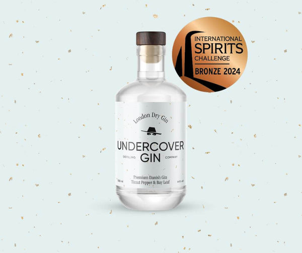 Undercover London Dry Gin Vinder Bronzemedalje ved ISC 2024