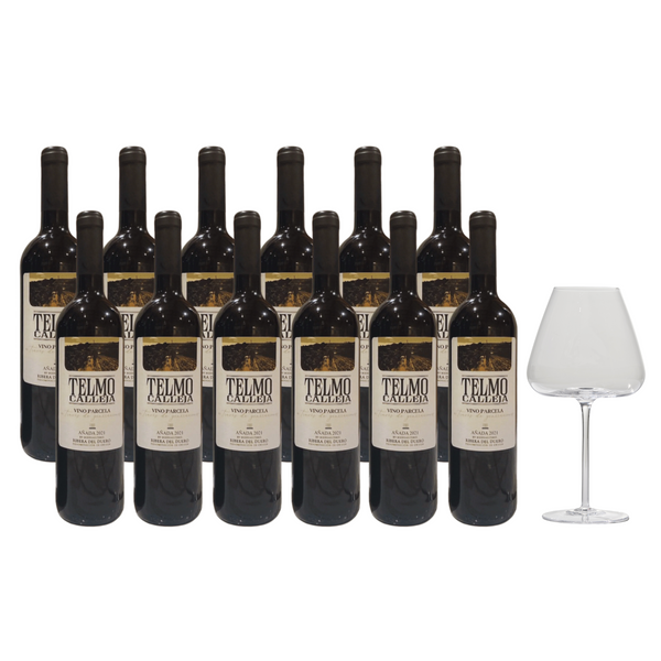 Telmo Calleja 2021 12 stk + The Bold Bourgogne Glass
