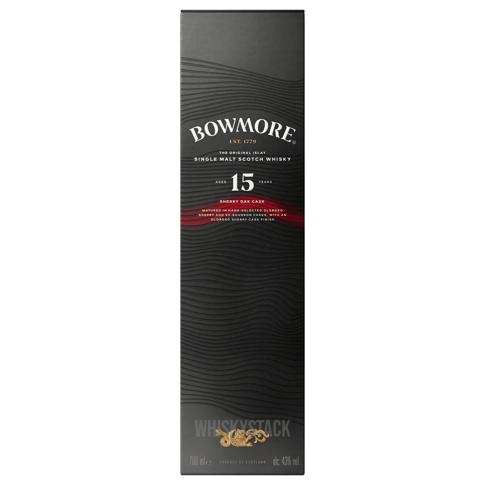 Bowmore 15 Year Old Sherry Oak Cask Box 