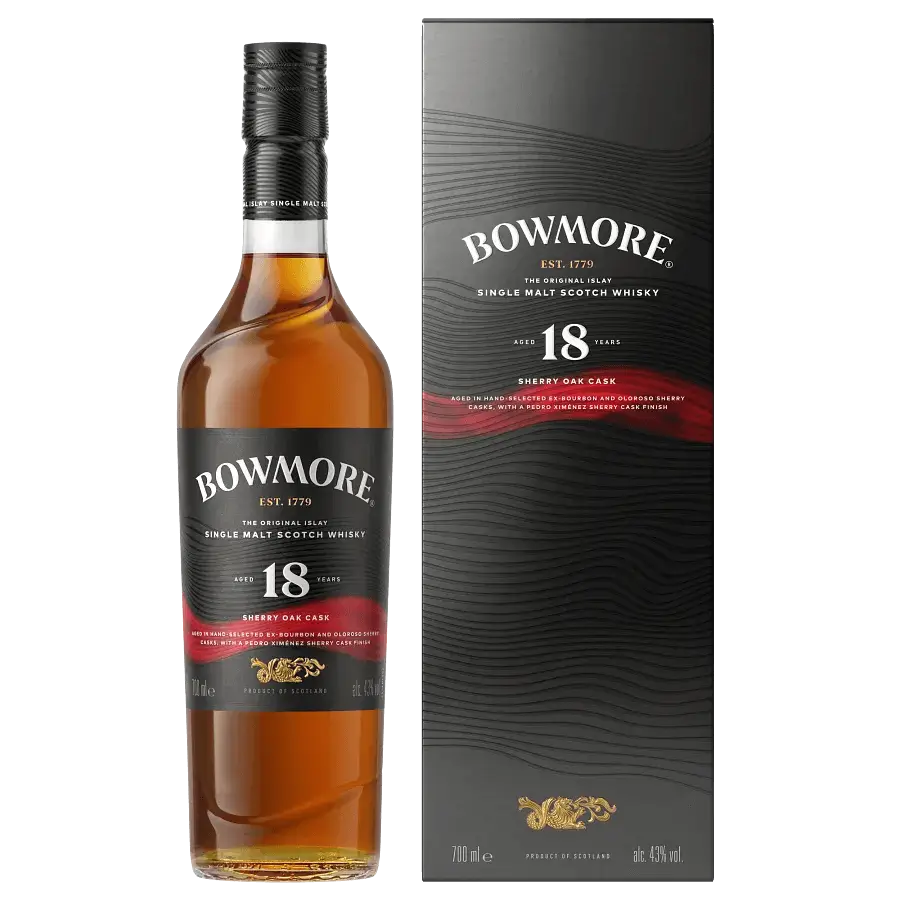 Bowmore 18 Year Old Sherry Oak Cask Whisky
